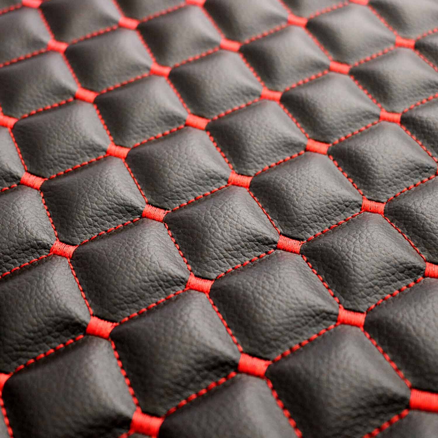 Schonbezug Sitzauflage Autositzschutz für Mercedes T Klasse PU-Leder Schwarz Rot - Image 5