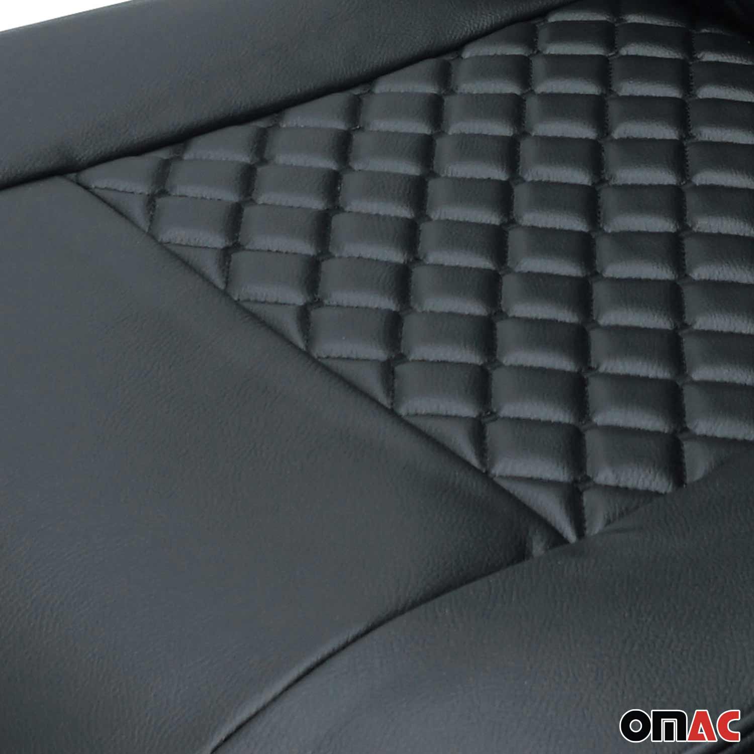 Sitzbezüge Schonbezüge für Mercedes Vito W447 2014-2026 Kunstleder Schwarz 1tlg - Image 7