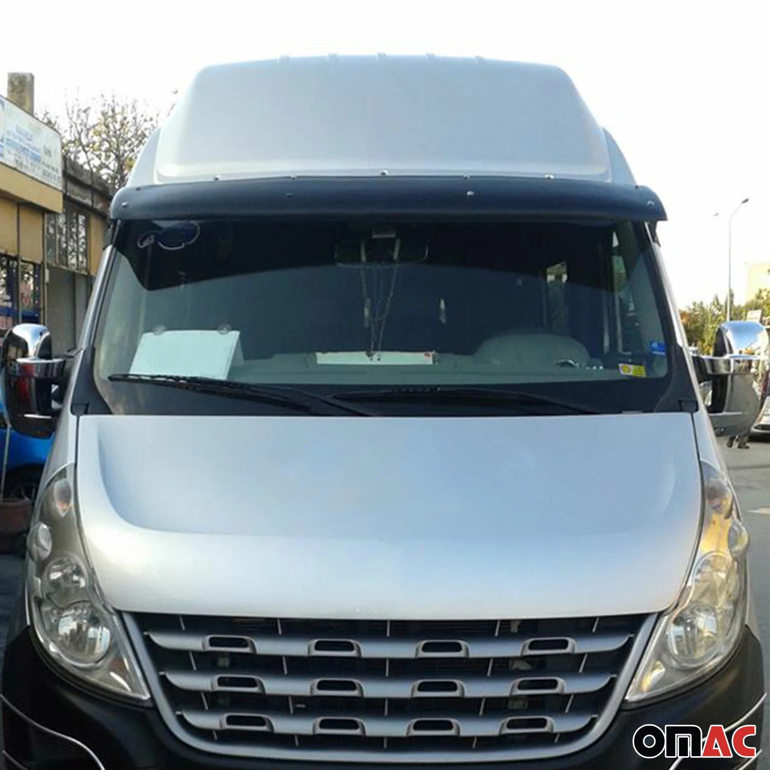 Sonnenblende äußeren Außensonnenblende für VW Crafter 2017-2024 Schwarz - Image 2