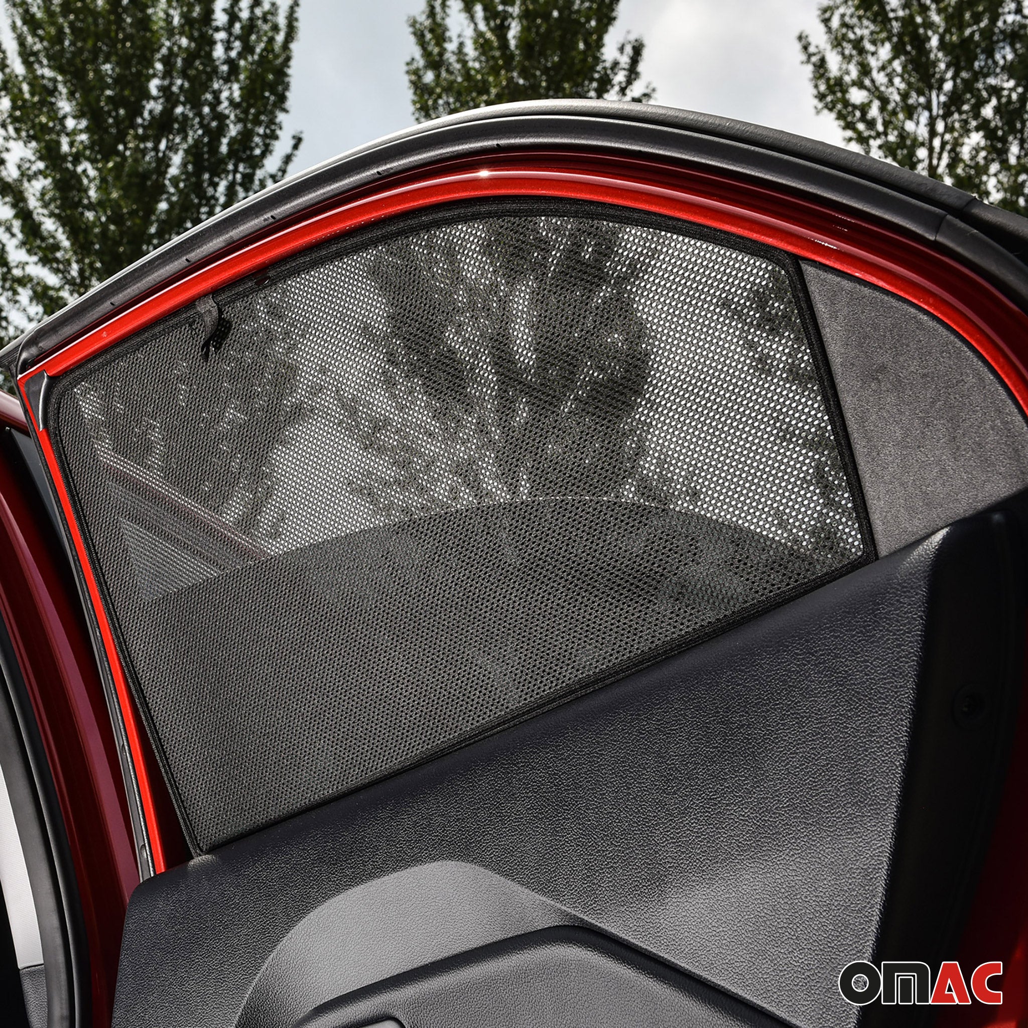 Sonnenschutz Blenden für Kia Rio 2011-2017 hintere Türen 2tlg - Image 9