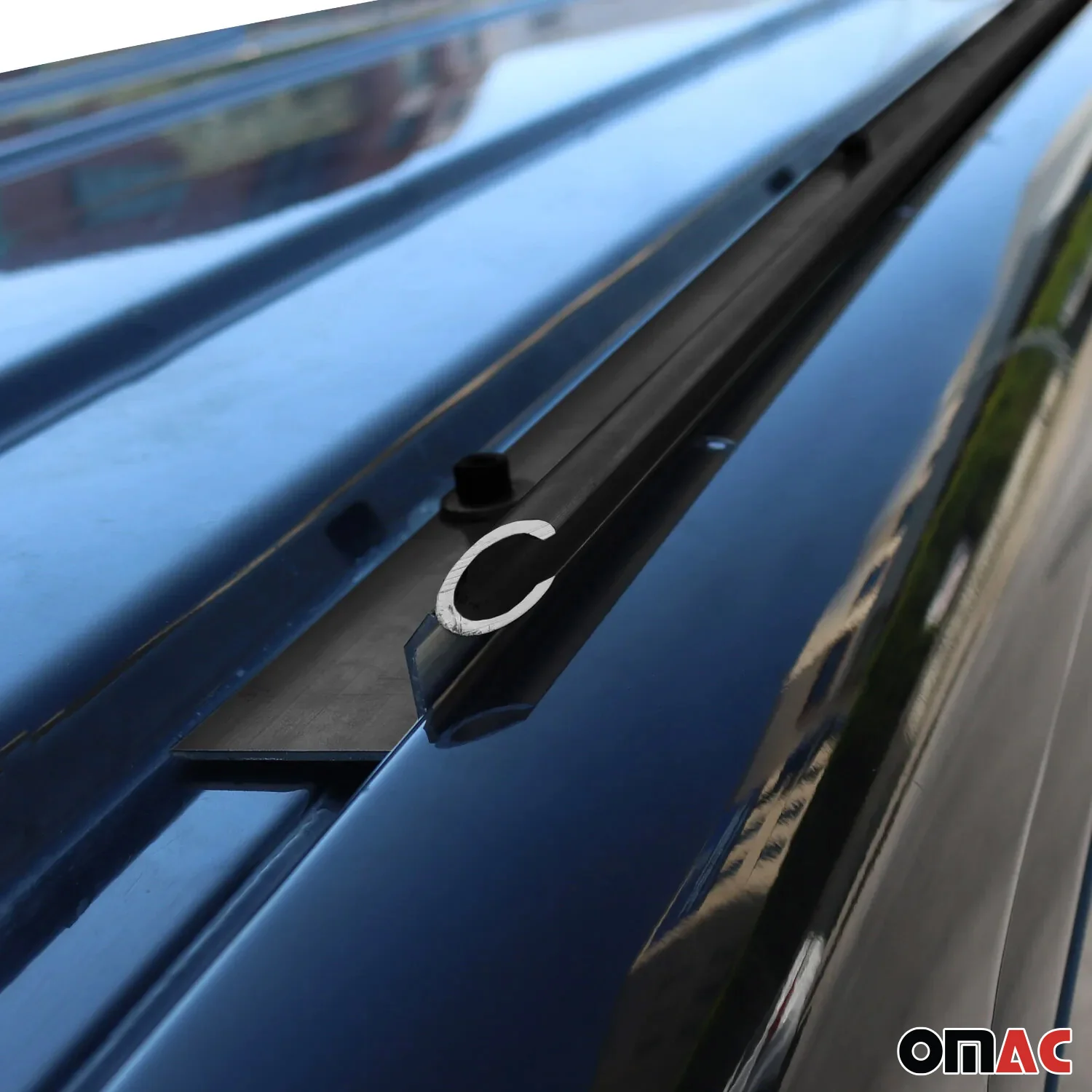 Sonnensegel Kedereinzug Kederschiene Kederleiste für VW T5 T6 ab 2003 L1 Schwarz - Image 7