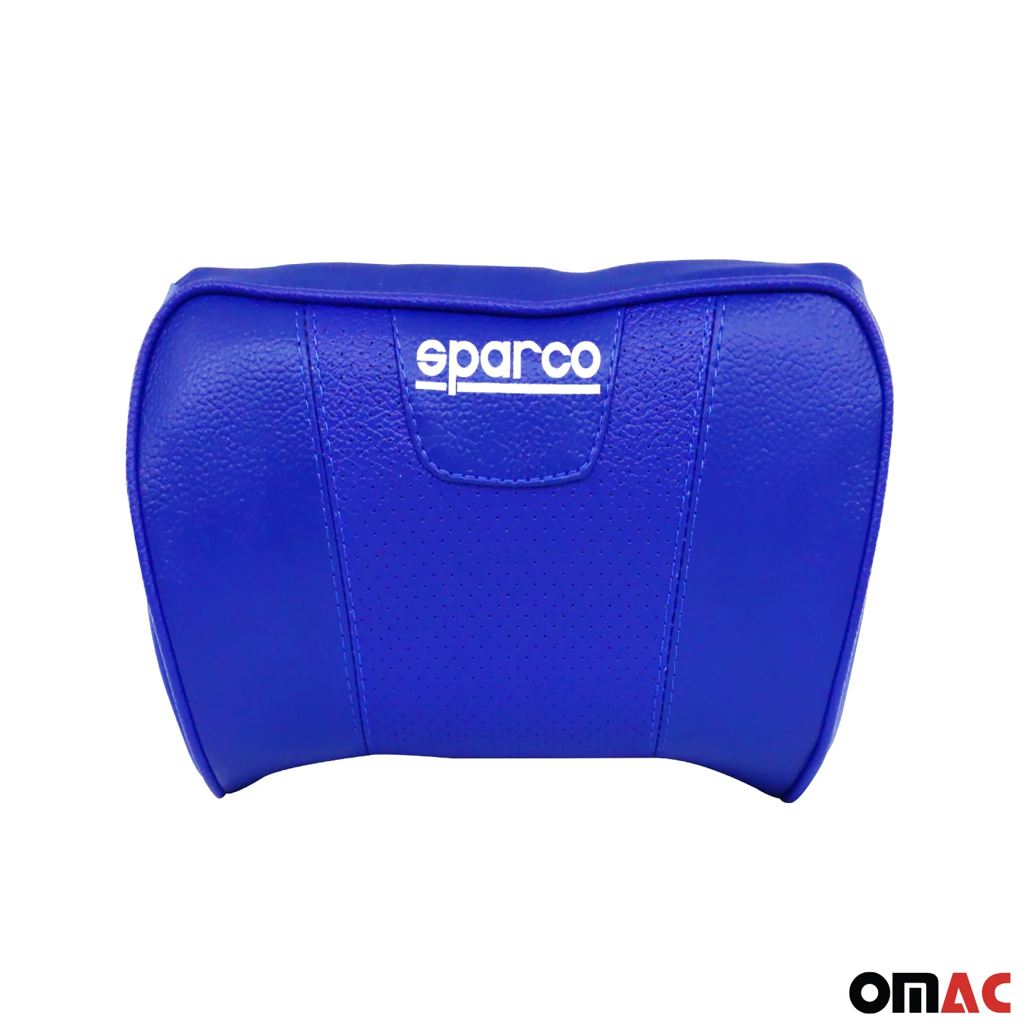 SPARCO Auto Nackenkissen Reisekissen Blau Ergonomische Memory-Schaum Kopfkissen - Image 6