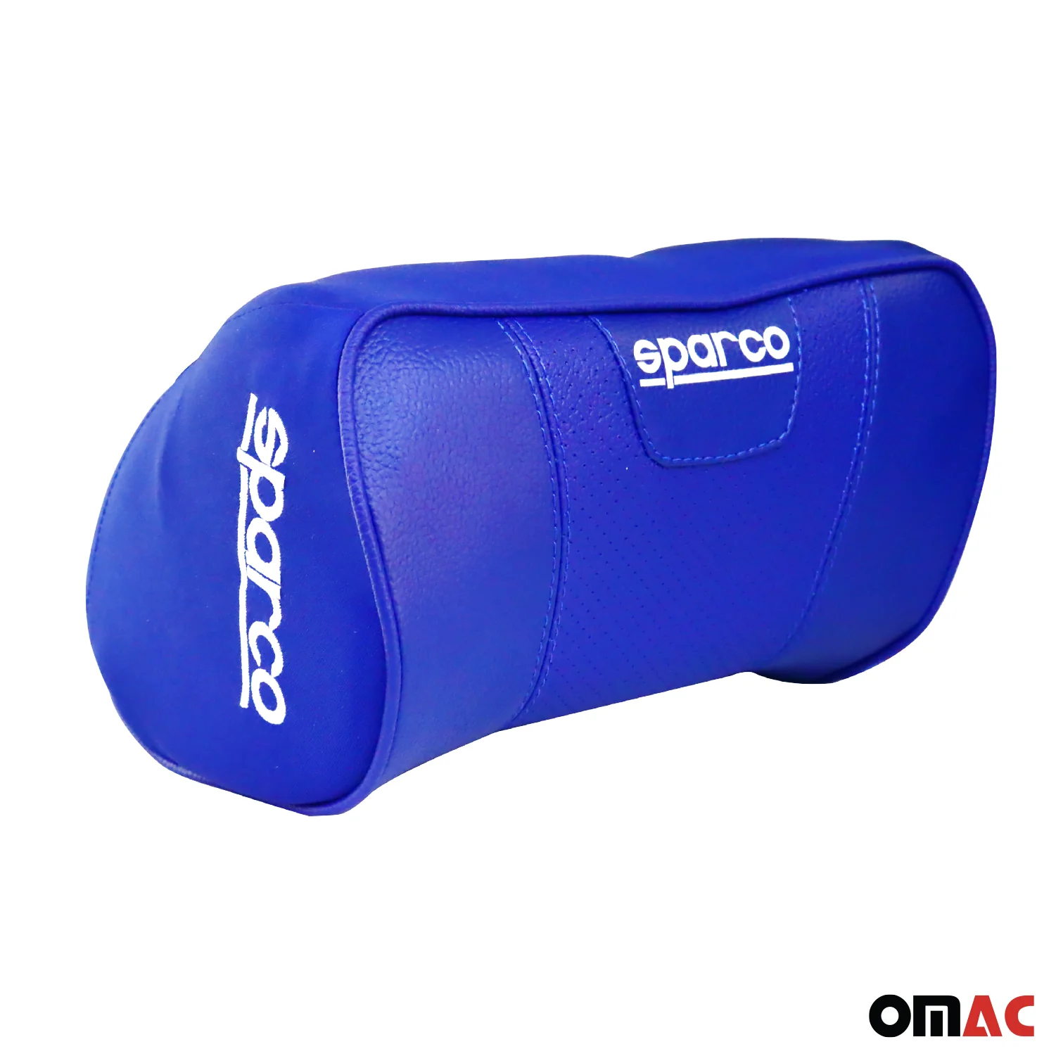SPARCO Auto Nackenkissen Reisekissen Blau Ergonomische Memory-Schaum Kopfkissen - Image 7