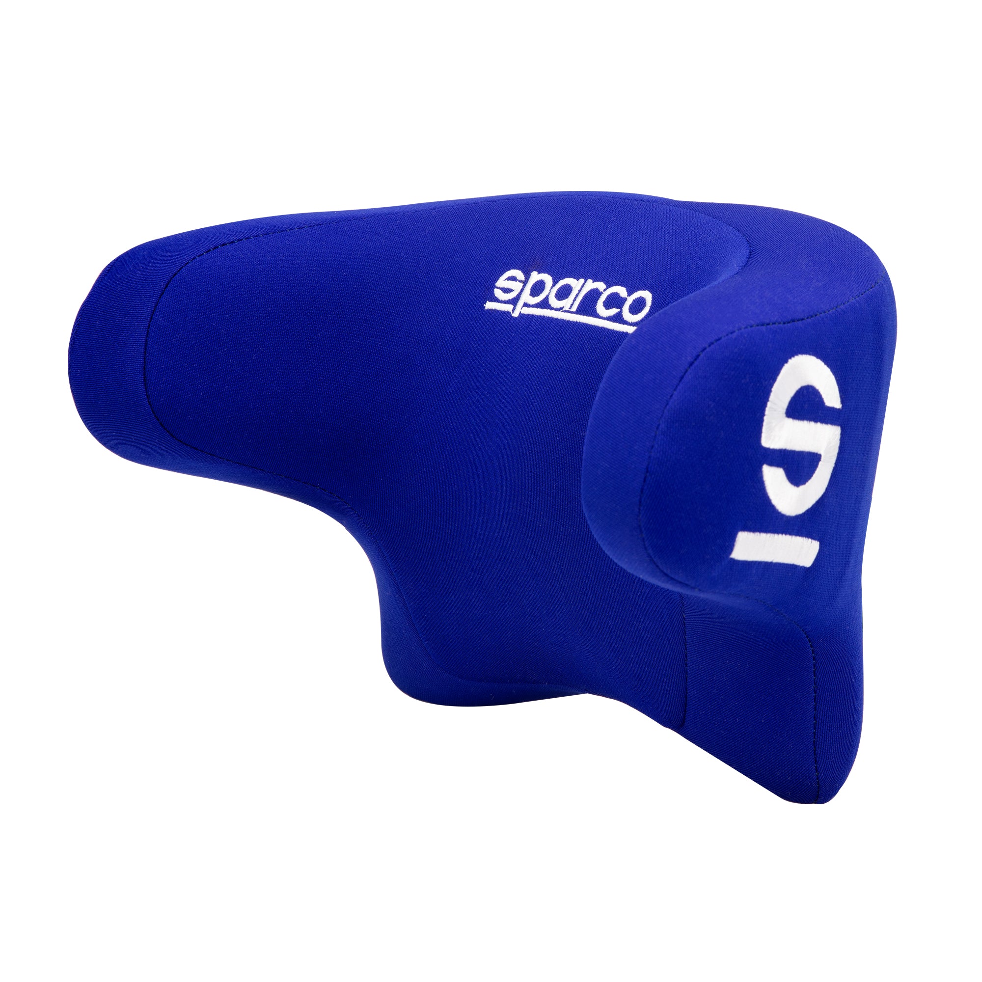 SPARCO Auto Nackenkissen Reisekopf Blau Ergonomische Memory-Schaum Kopfkissen - Image 6