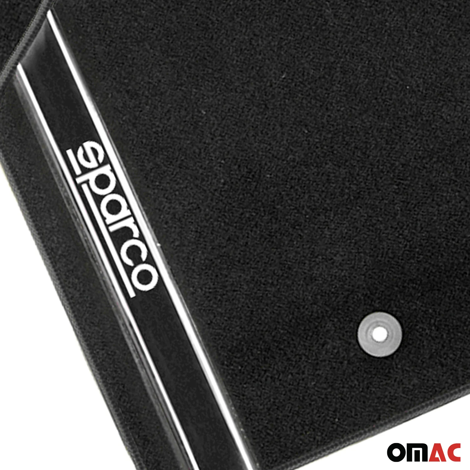 SPARCO Fußmatten Automatten Universal Schwarz Autoteppich Alwettermatten 4 tlg - Image 6