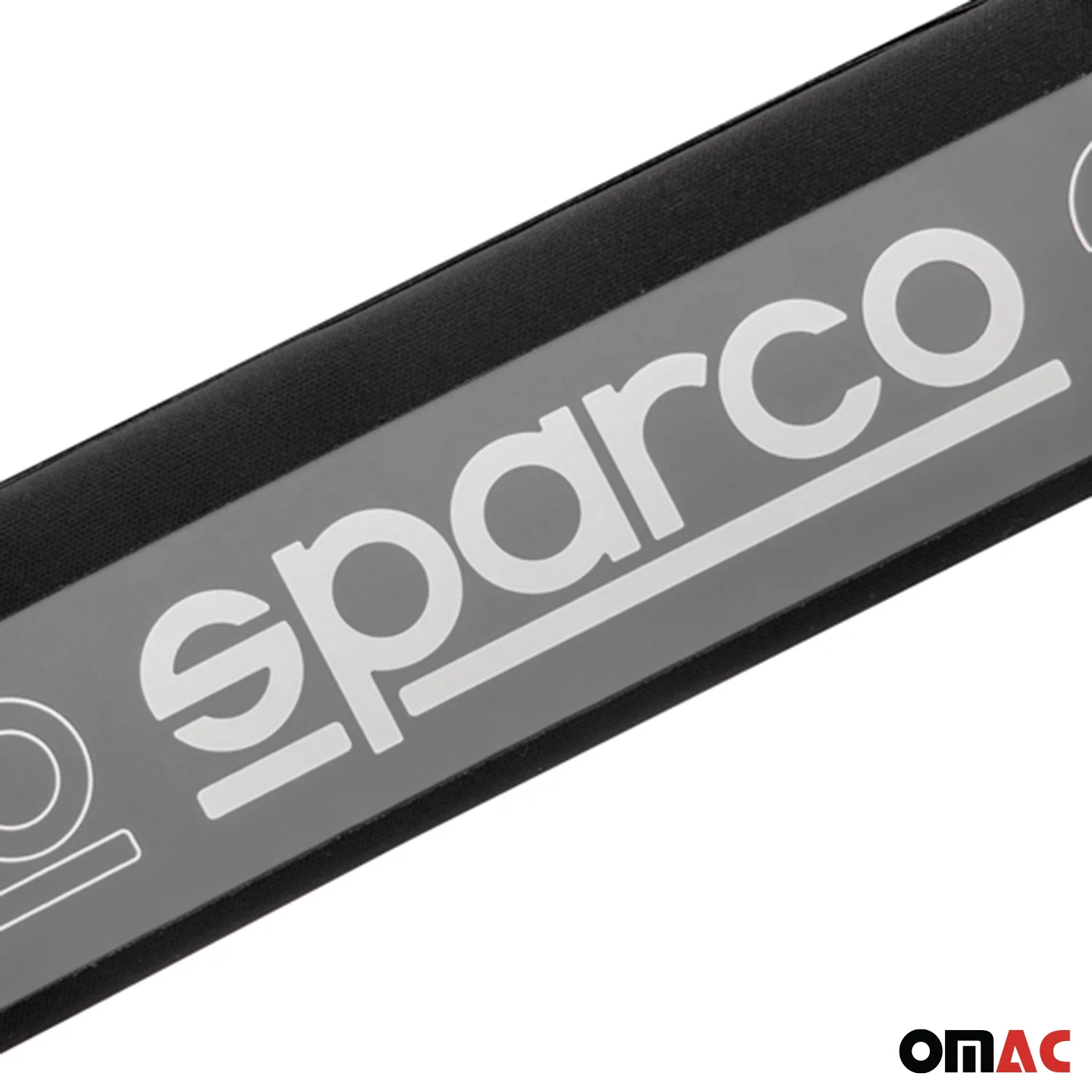 SPARCO Gurtschoner Gurtpolster Sicherheitsgurt Auto Gurtschutz Grau 2x - Image 4