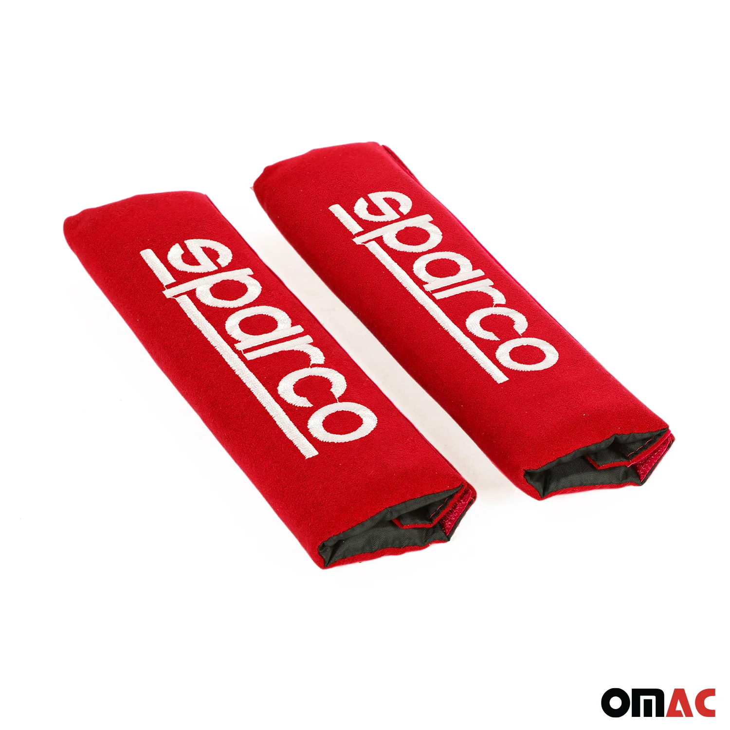 SPARCO Gurtschoner Gurtpolster Sicherheitsgurt Gurtschutz Autogurt Rot 2x - Image 5
