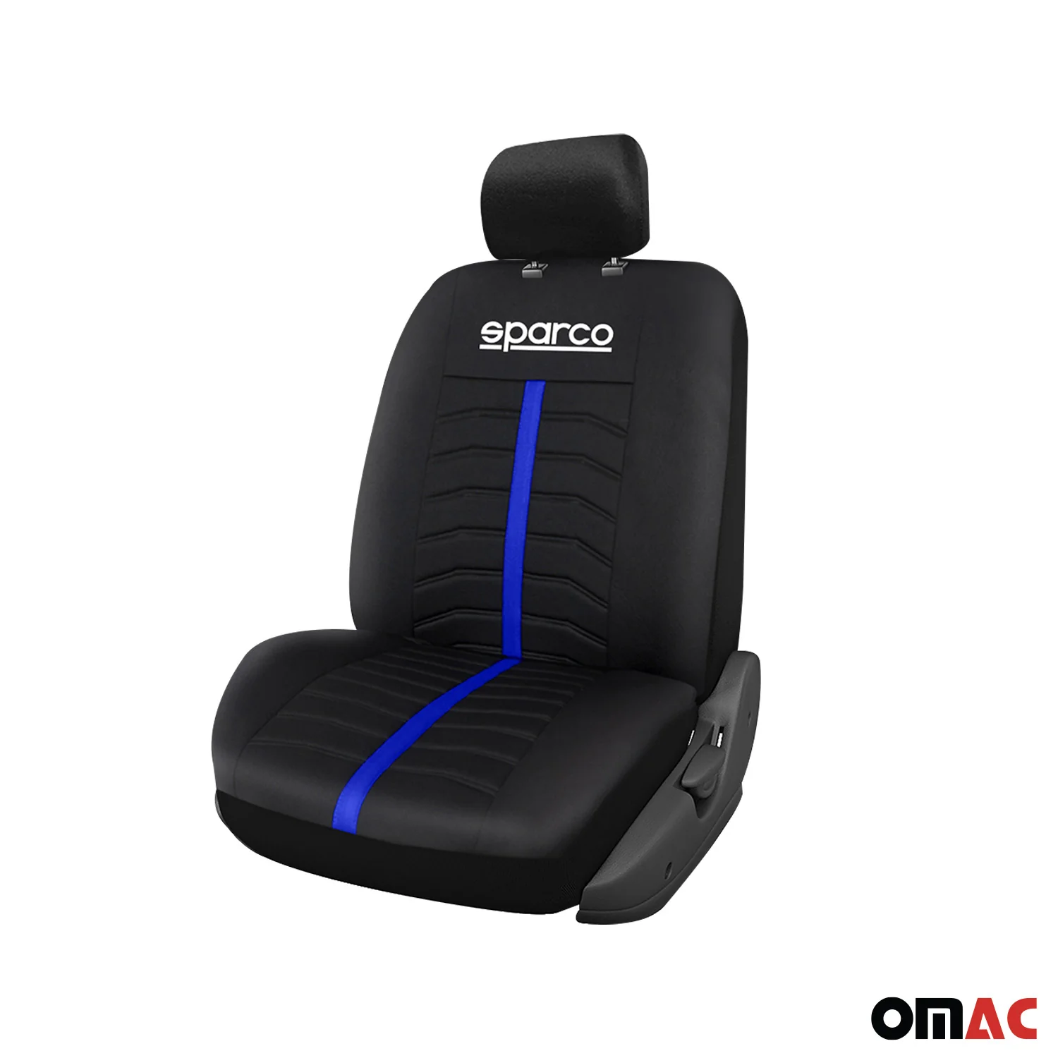 SPARCO Sitzbezüge Schonbezüge Autositzbezüge Universell Blau Rot Vorne Hinten - Image 8