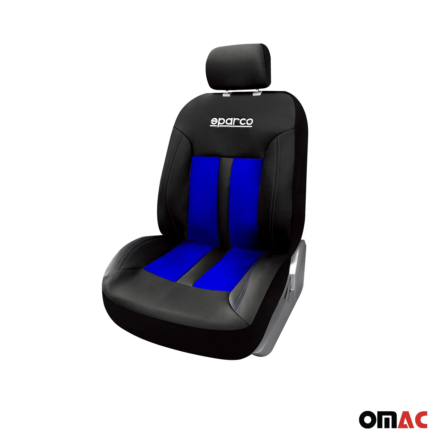 SPARCO Sitzbezüge Schonbezüge Autositzbezüge Universell Blau Vordersitze 2 tlg - Image 7