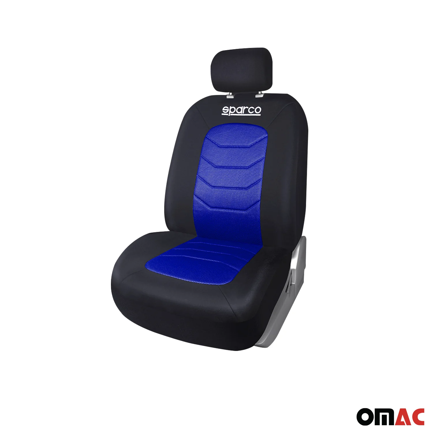 SPARCO Sitzbezüge Schonbezüge Autositzbezüge Universell Blau Vorne Hinten - Image 9