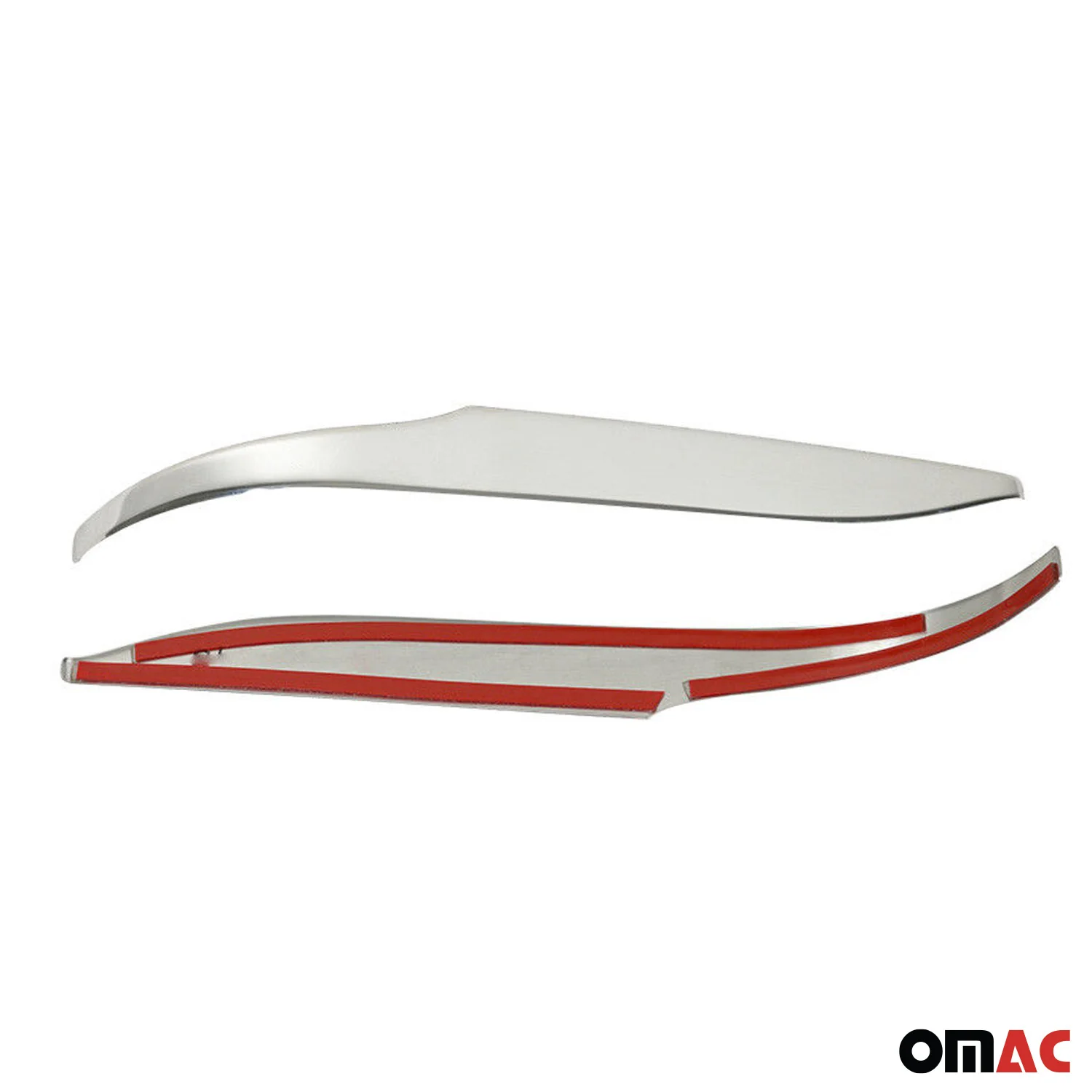 Spiegelkappen Leiste für Toyota Hilux mk8 2015-2026 Edelstahl Chrom Silber 2tlg - Image 8