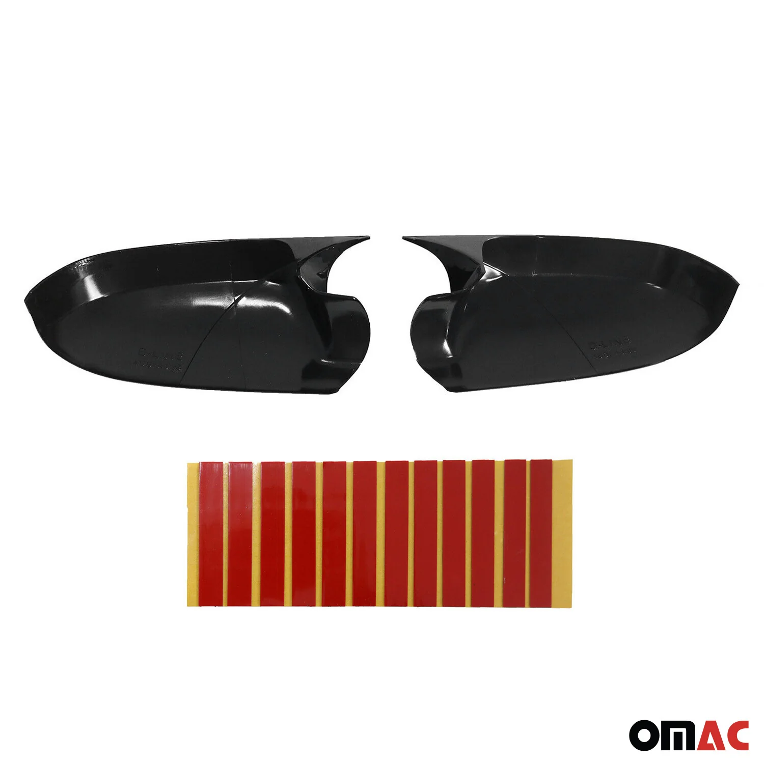 Spiegelkappen für Audi A3 Limo Sportback Cabriolet 2008-2013 ABS Piano Schwarz - Image 3