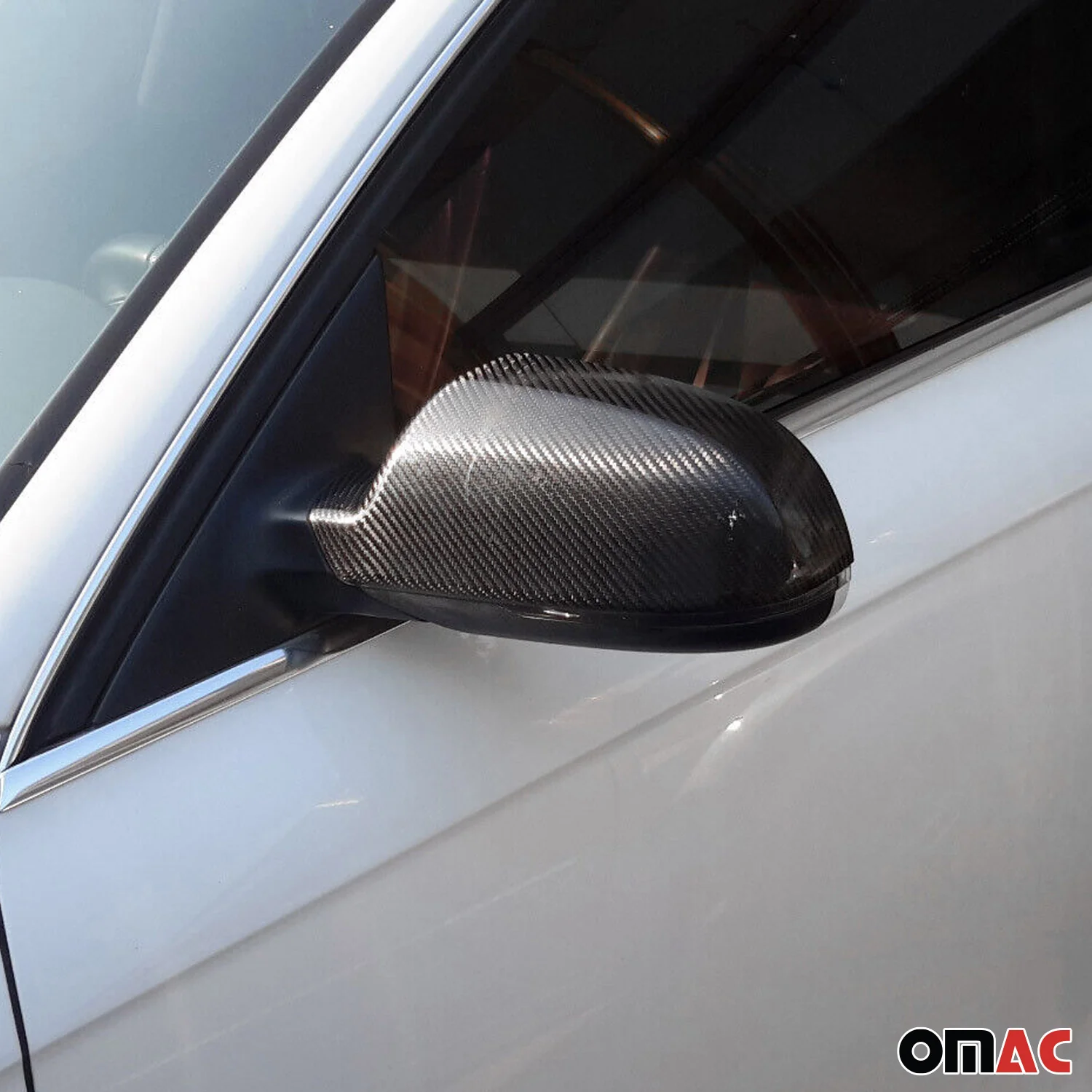 Spiegelkappen für Audi A3 A4 A5 2008-2013 Carbon B-Ware - Image 2