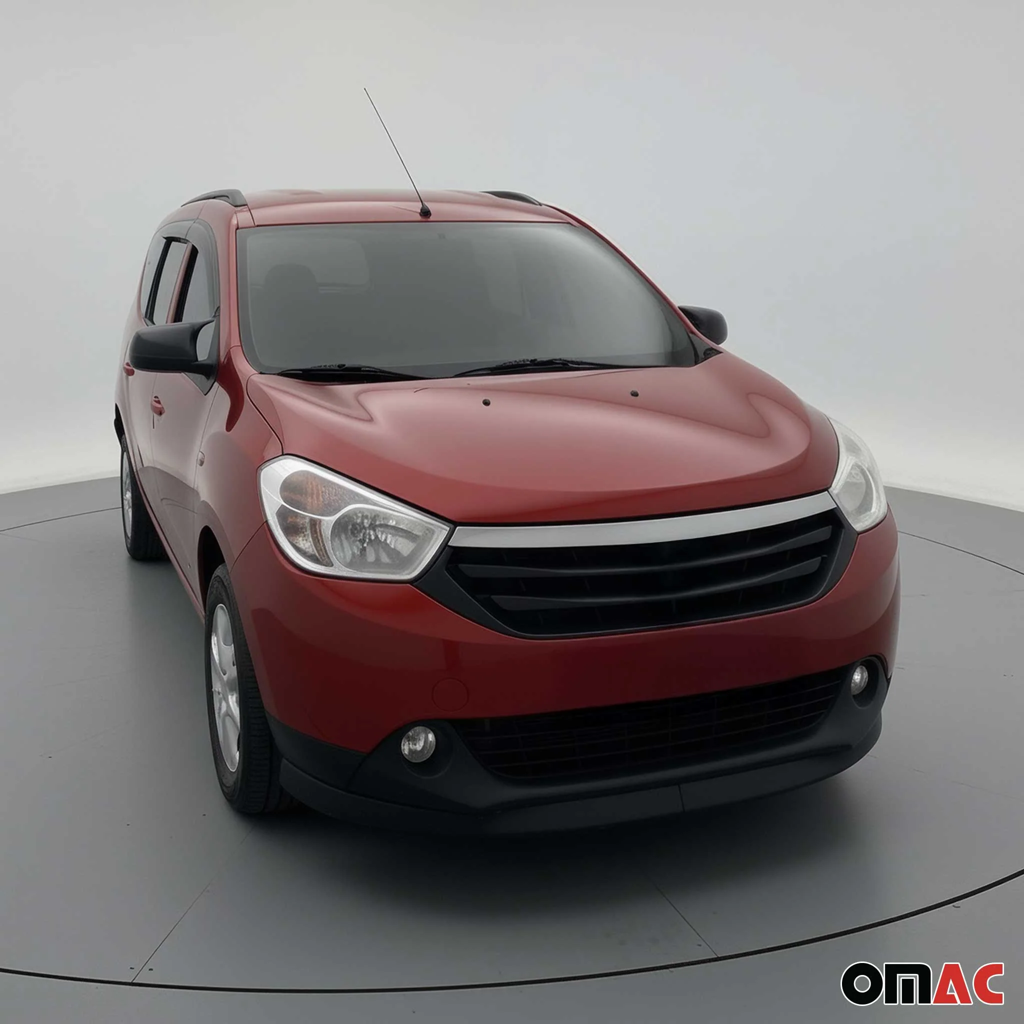 Spiegelkappen Spiegelabdeckung für Dacia Dokker 2012-2021 ABS Schwarz Glanz 2tlg - Image 2