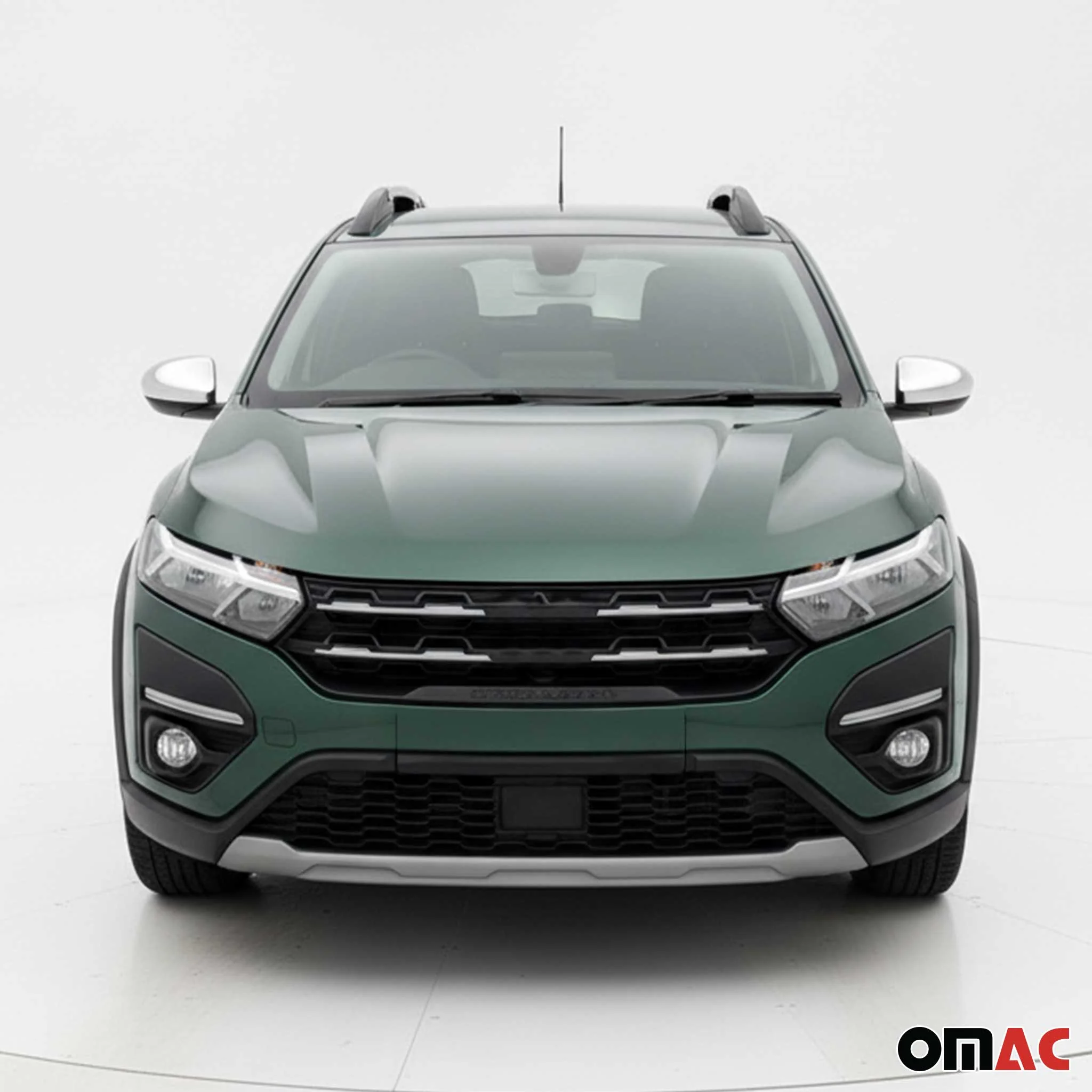 Spiegelkappen Spiegelabdeckung für Dacia Sandero III / Jogger 2021-26 Edelstahl - Image 2