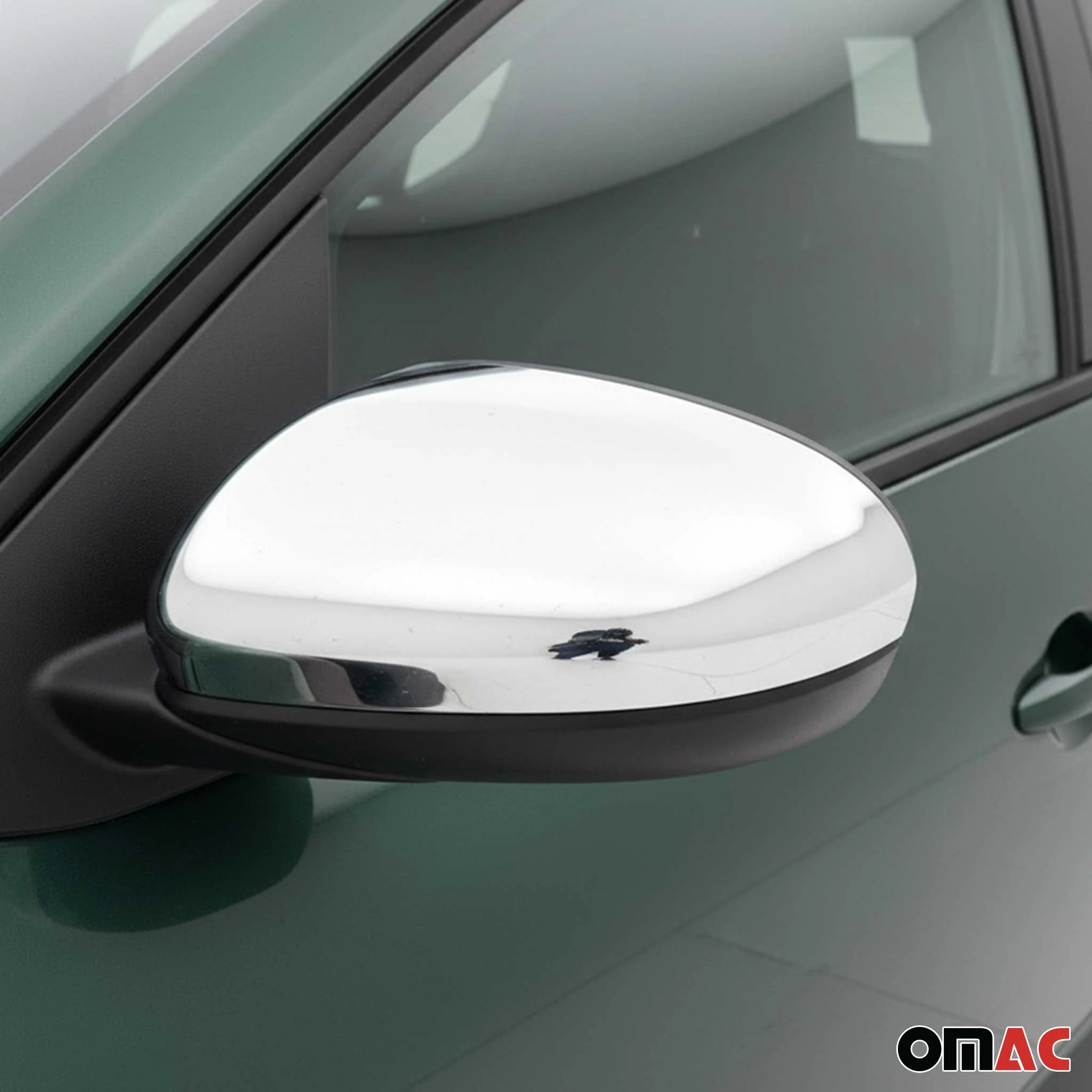 Spiegelkappen Spiegelabdeckung für Dacia Sandero III / Jogger 2021-26 Edelstahl - Image 3