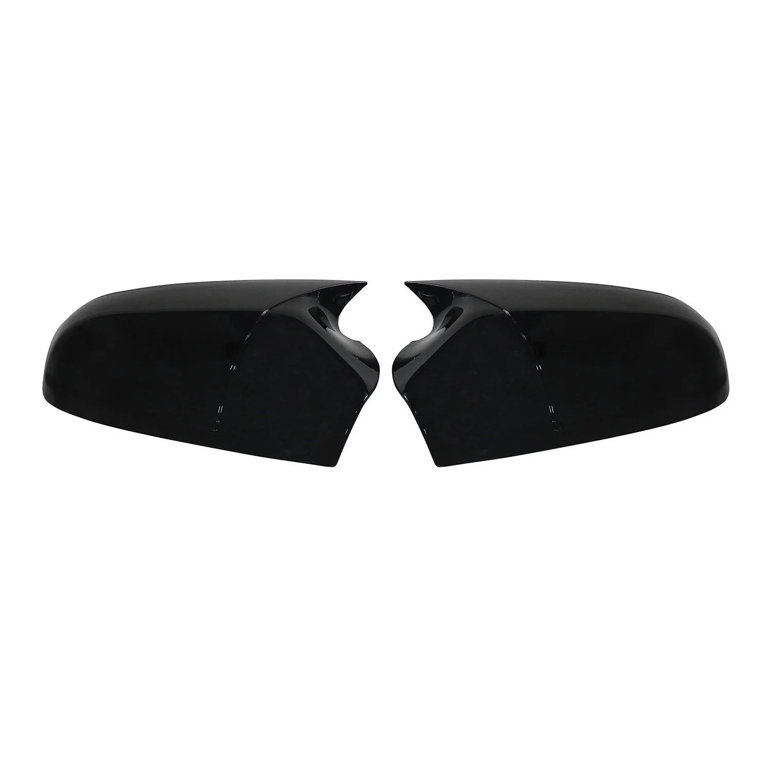Spiegelkappen Spiegelabdeckung für Opel Astra 2004-2009 ABS Schwarz Glanz 2tlg - Image 6
