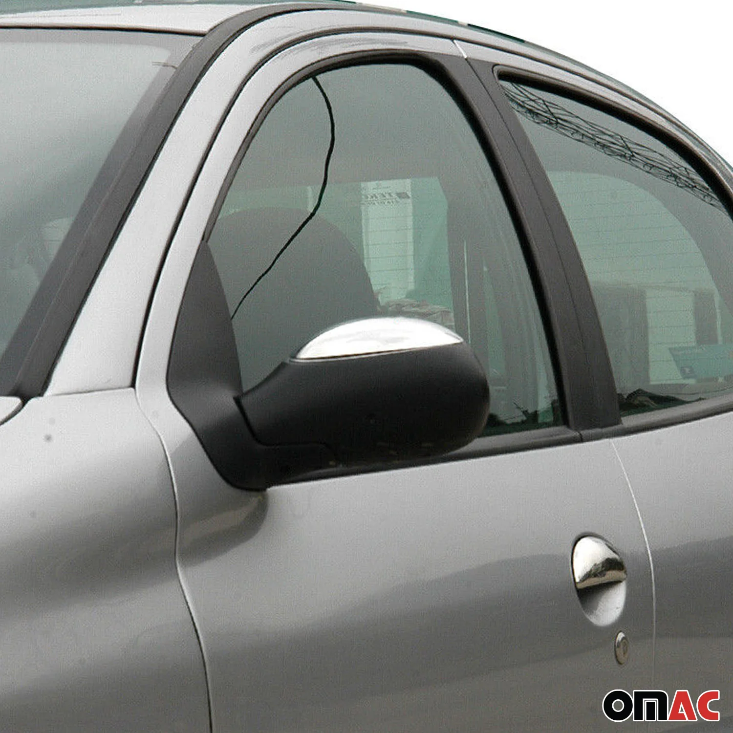 Spiegelkappen Spiegelabdeckung für Peugeot 206 206+ Edelstahl Chrom 2tlg - Image 6