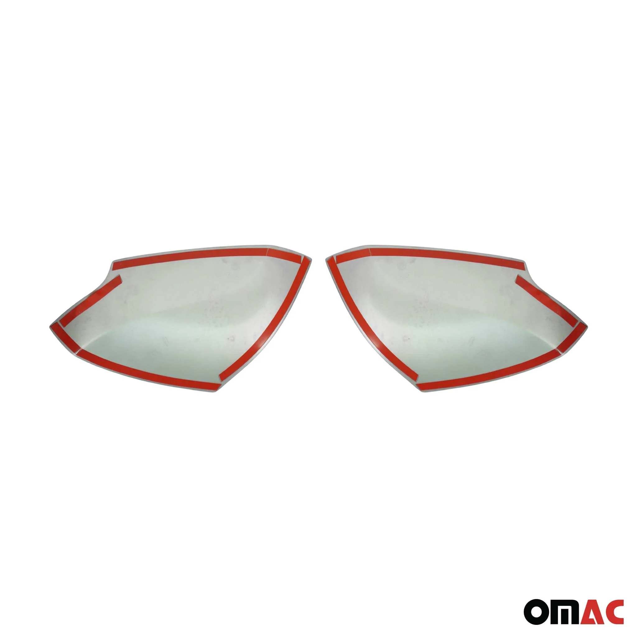 Edelstahl Spiegelkappen passend für Renault Megane 3 Laguna 3 Fluence Chrom 1Set - Image 3