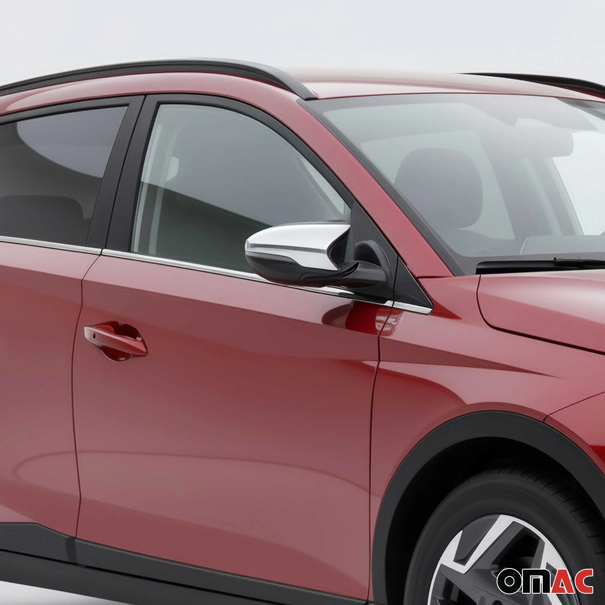 Spiegelkappen Spiegelabdeckung für Hyundai Bayon 2021-2026 Edelstahl Chrom 2tlg - Image 3