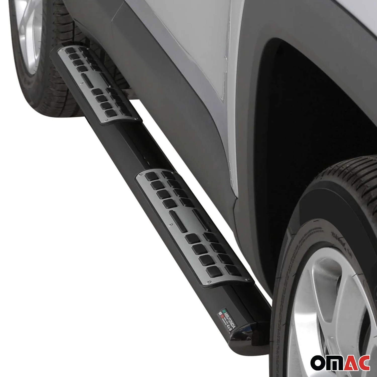Stahl Schwellerrohre Trittbretter für Jeep Renegade Trailhawk 2014-2017 Schwarz - Image 3