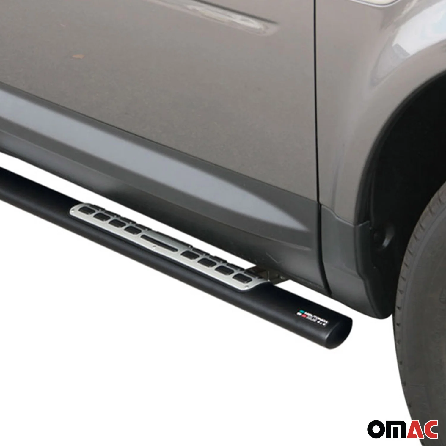 Stahl Schwellerrohre Trittbretter für Land Rover Freelander 2 2007-2014 Schwarz - Image 2