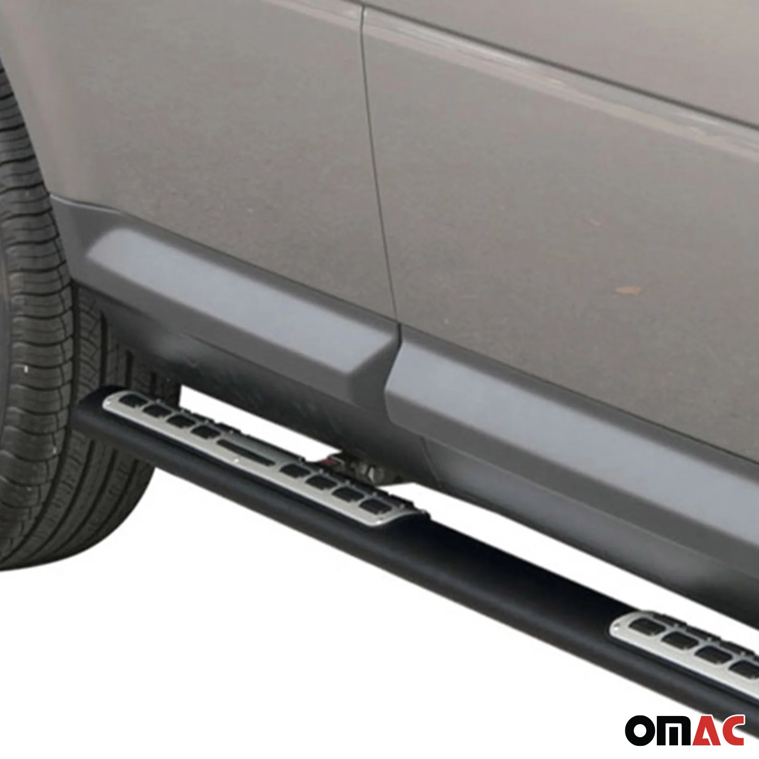 Stahl Schwellerrohre Trittbretter für Land Rover Freelander 2 2007-2014 Schwarz - Image 3
