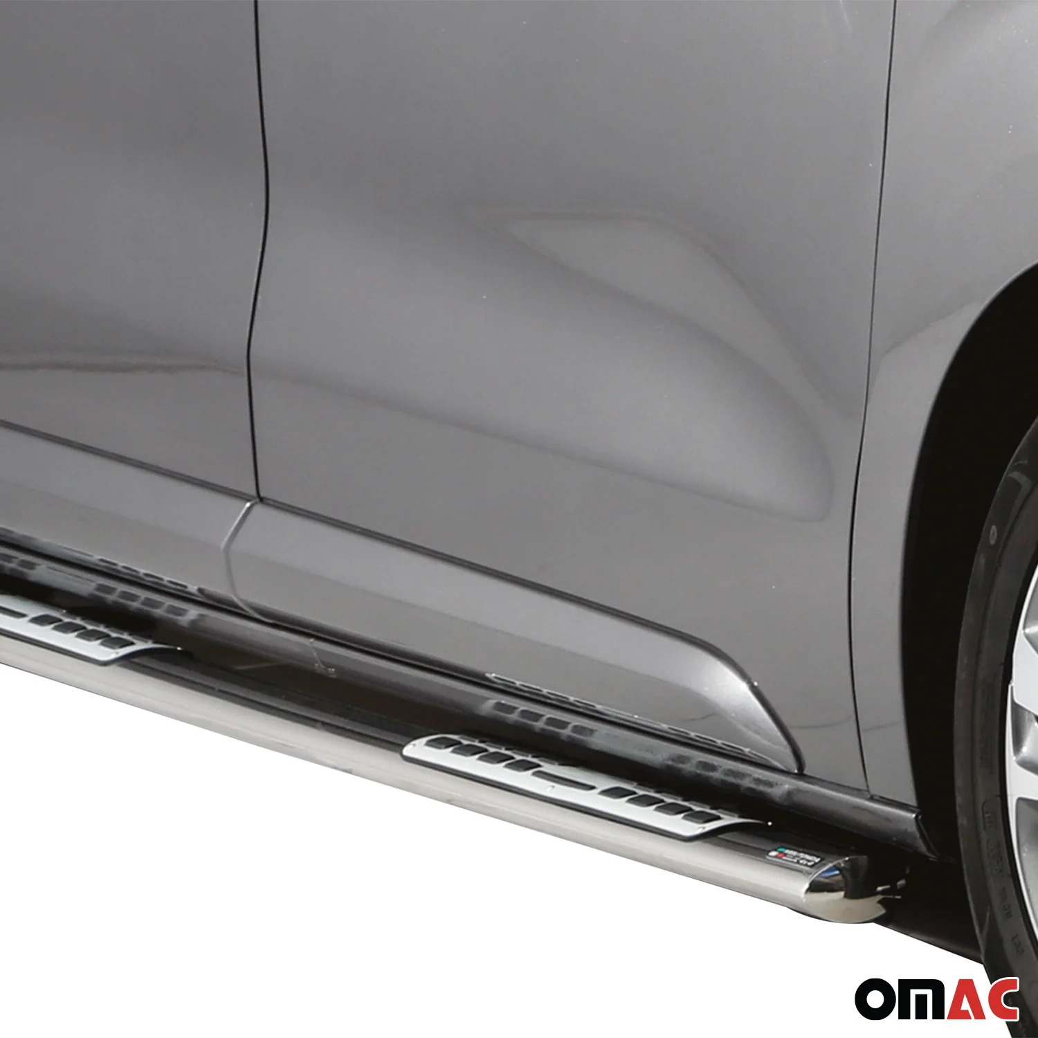Stahl Schwellerrohre Trittbretter für Nissan NP300 Navara Double Cab 2015-2023 - Image 2