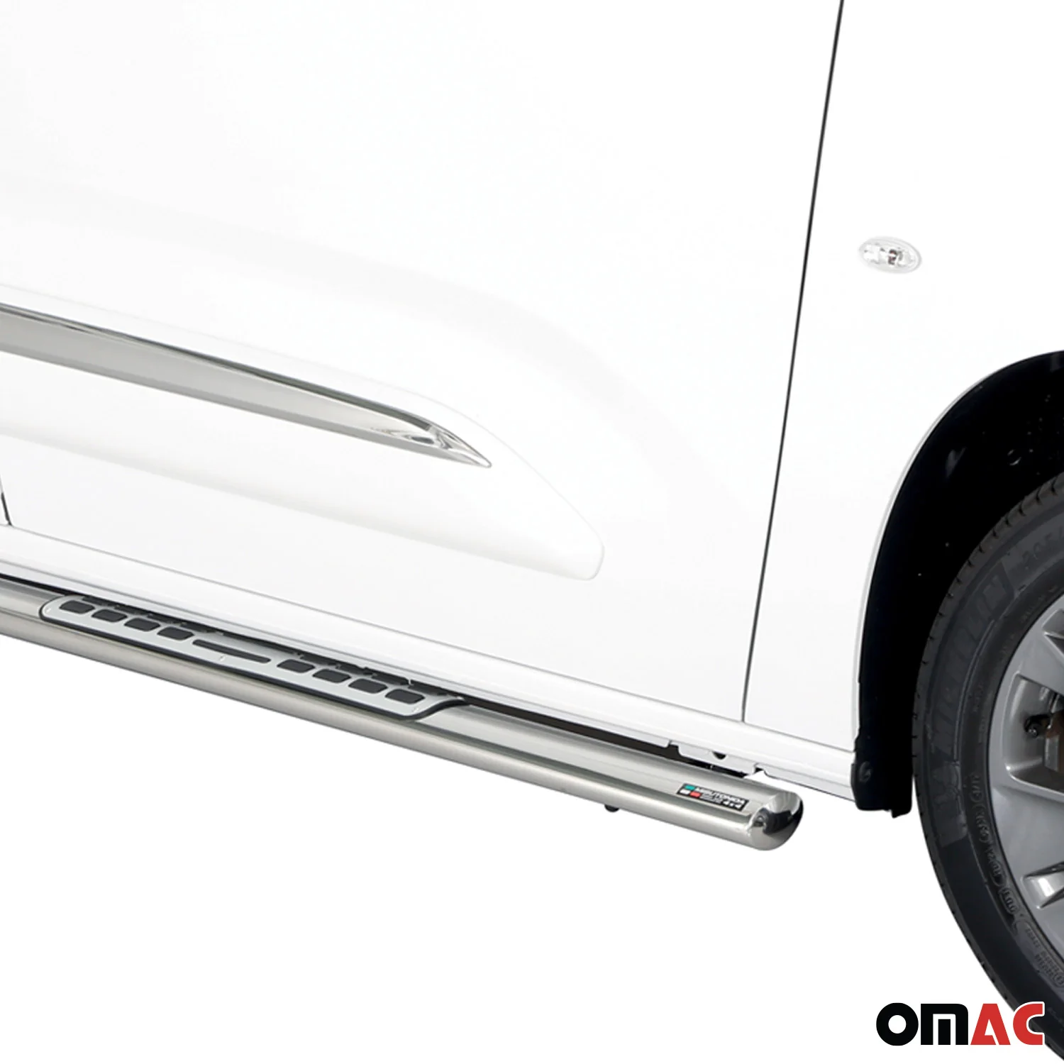 Stahl Schwellerrohre Trittbretter für Toyota Proace City Verso 2019-2026 Kurzer - Image 3
