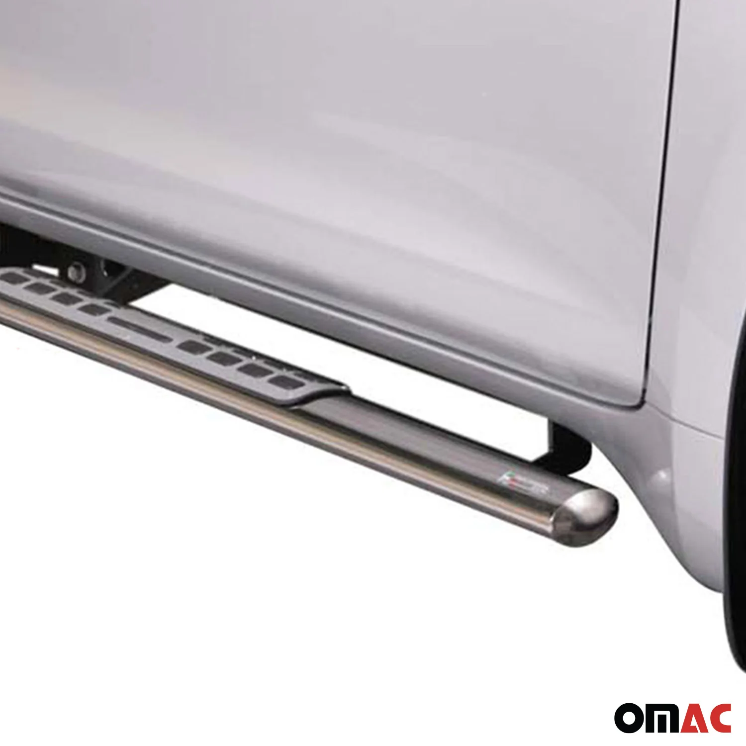 Stahl Seitenschweller für Toyota Land Cruiser Prado J150 2009-2023 Silber - Image 2