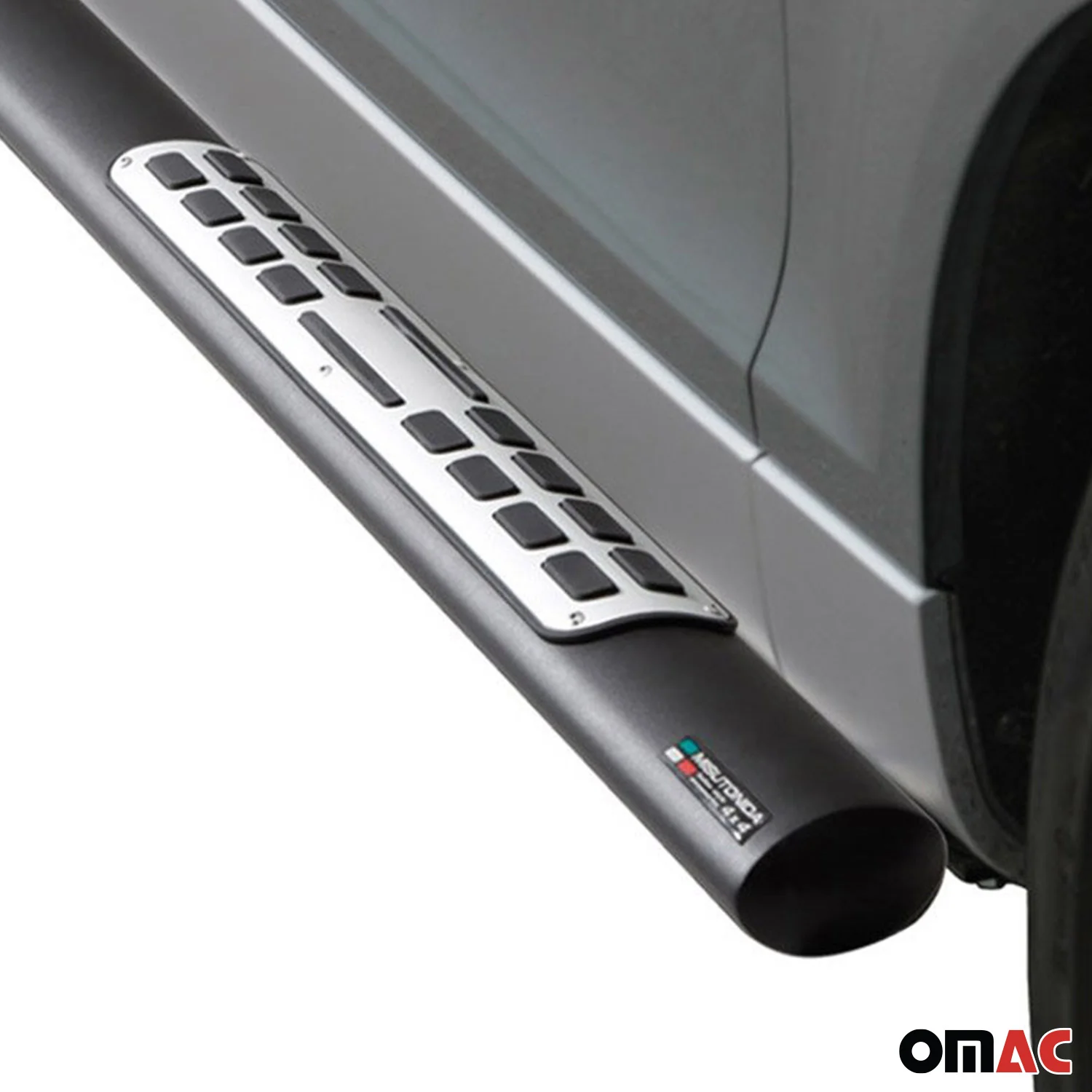 Stahl Seitenschweller Schwellerrohre für Audi Q7 4L 2006-2015 Schwarz - Image 2