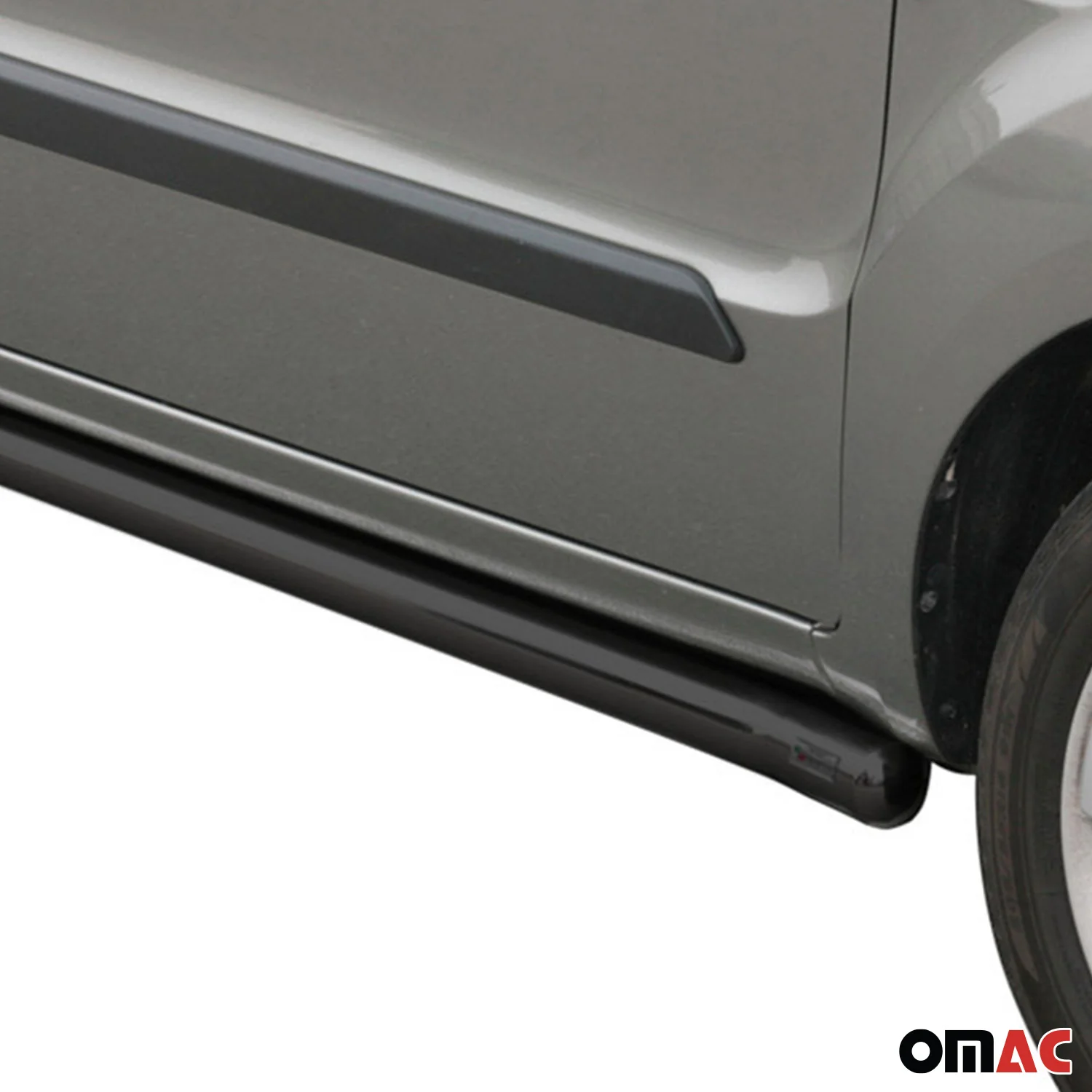 Stahl Seitenschweller Schwellerrohre für Kia Soul 2008-2014 Schwarz - Image 2