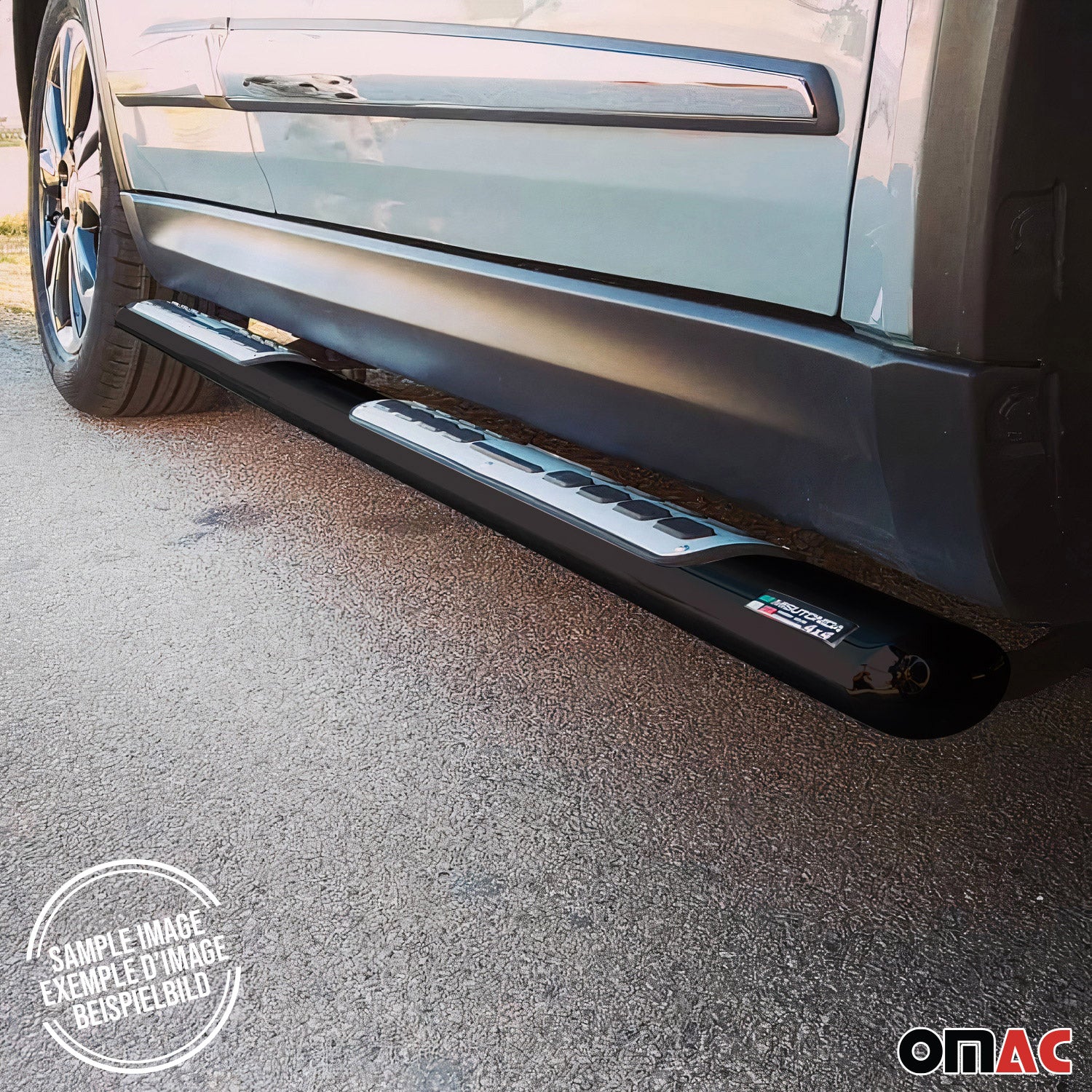 Stahl Seitenschweller Schwellerrohre für Range Rover Evoque 2011-2015 Schwarz - Image 6