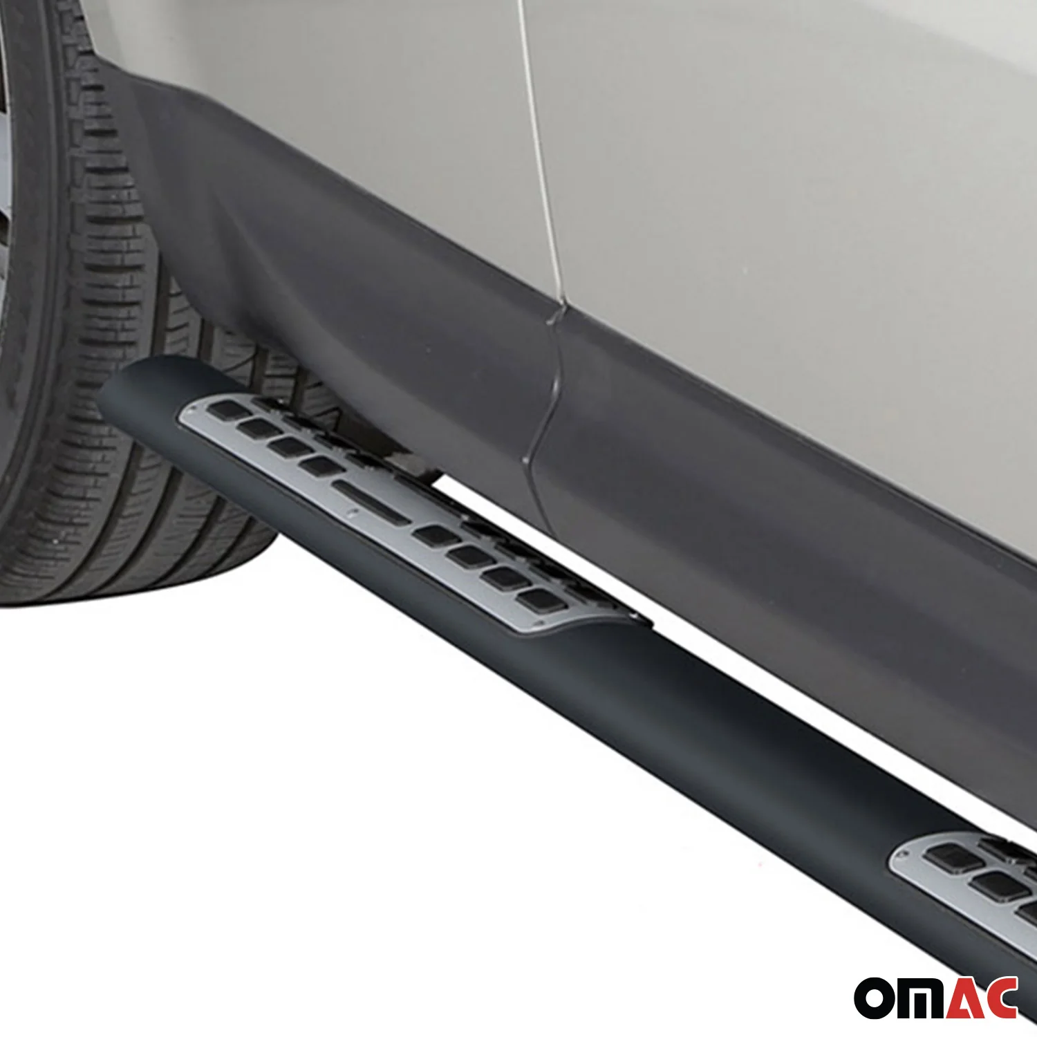 Stahl Seitenschweller Schwellerrohre für Range Rover Sport 2014-2017 Schwarz - Image 3