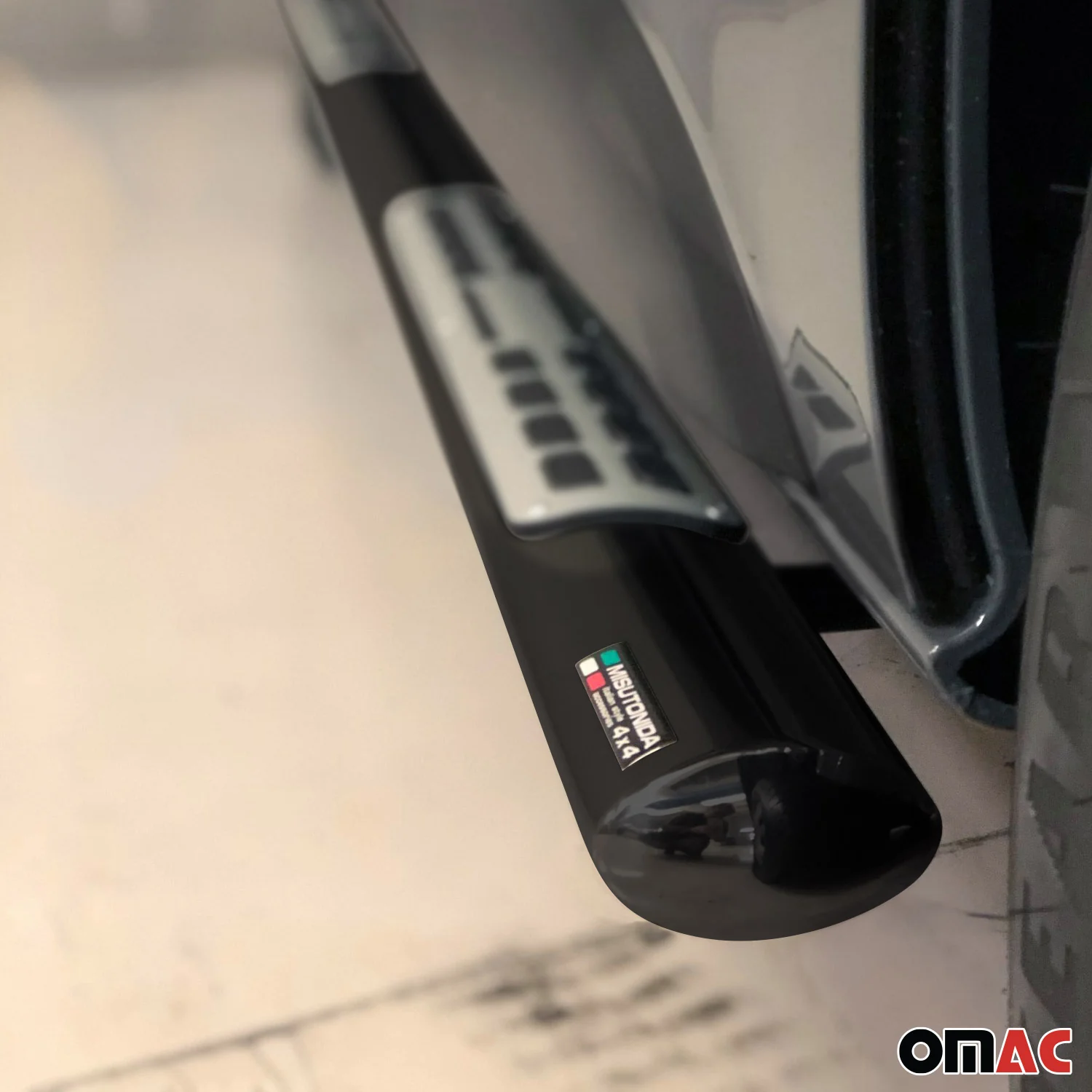 Stahl Seitenschweller Schwellerrohre für Toyota RAV4 Hybrid 2019-2025 Schwarz - Image 6