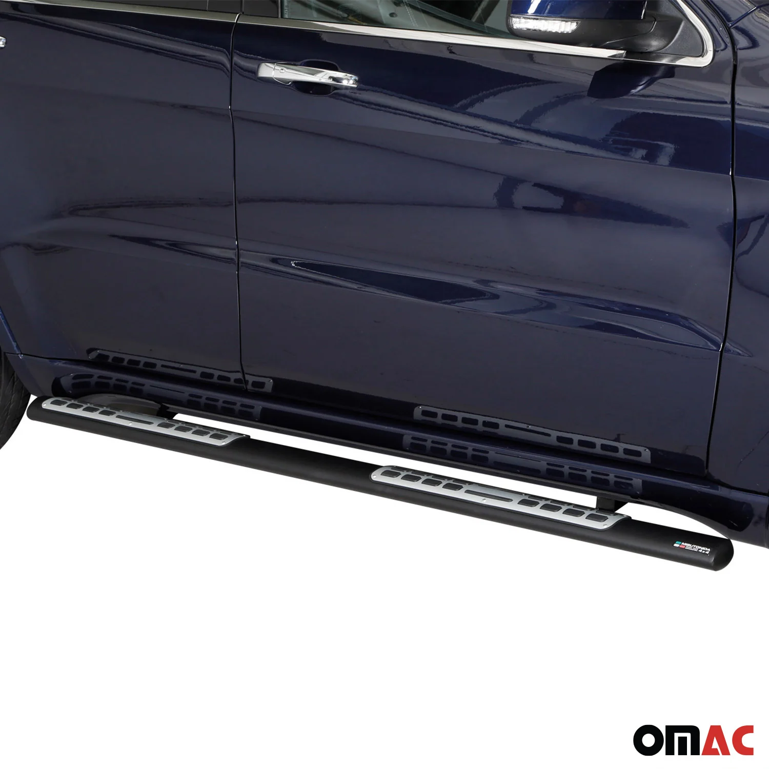 Stahl Trittbretter Schwellerrohre für Jeep Grand Cherokee WK2 2015-2021 Schwarz - Image 2
