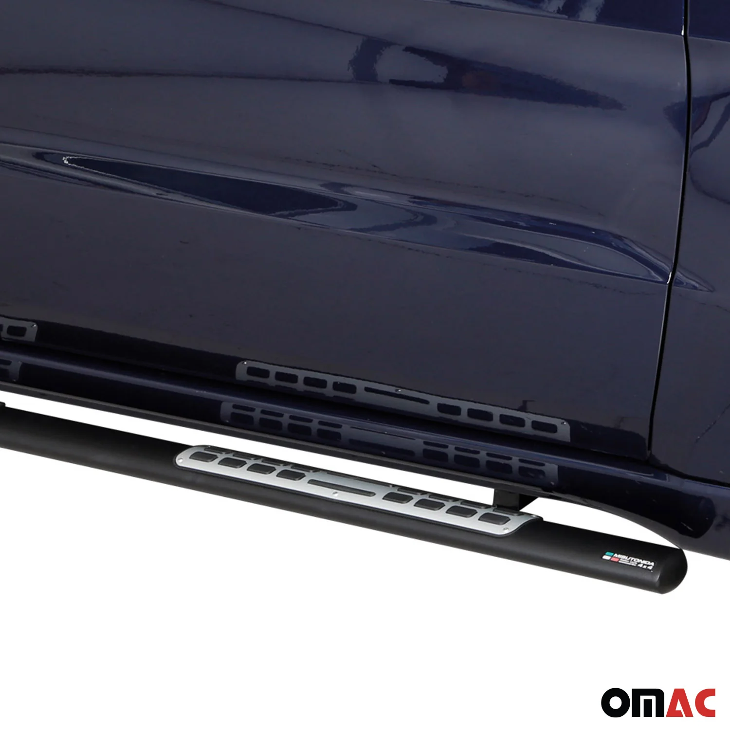 Stahl Trittbretter Schwellerrohre für Jeep Grand Cherokee WK2 2015-2021 Schwarz - Image 3