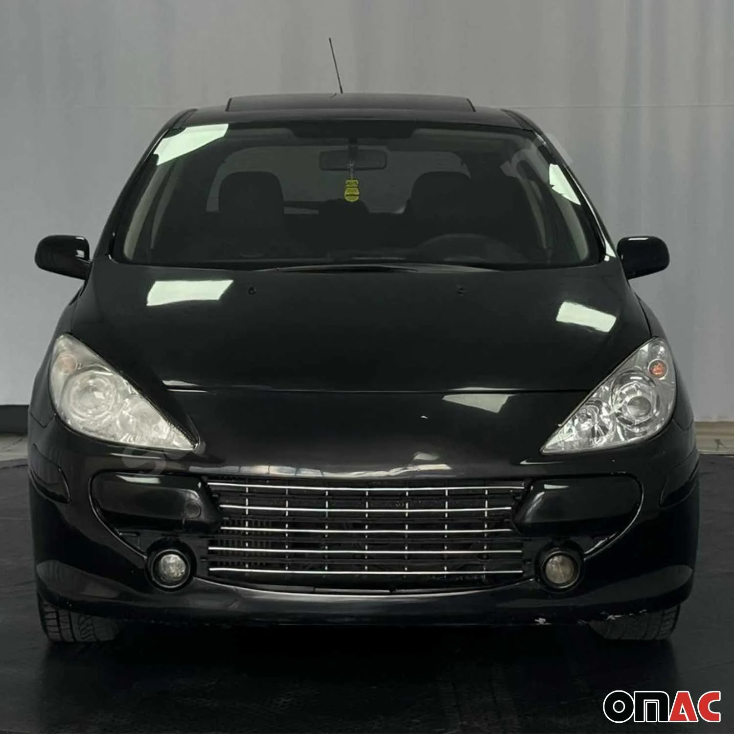 Stoßstange Frontgrill Grill Leiste für Peugeot 307 Ø12mm Edelstahl - Image 2