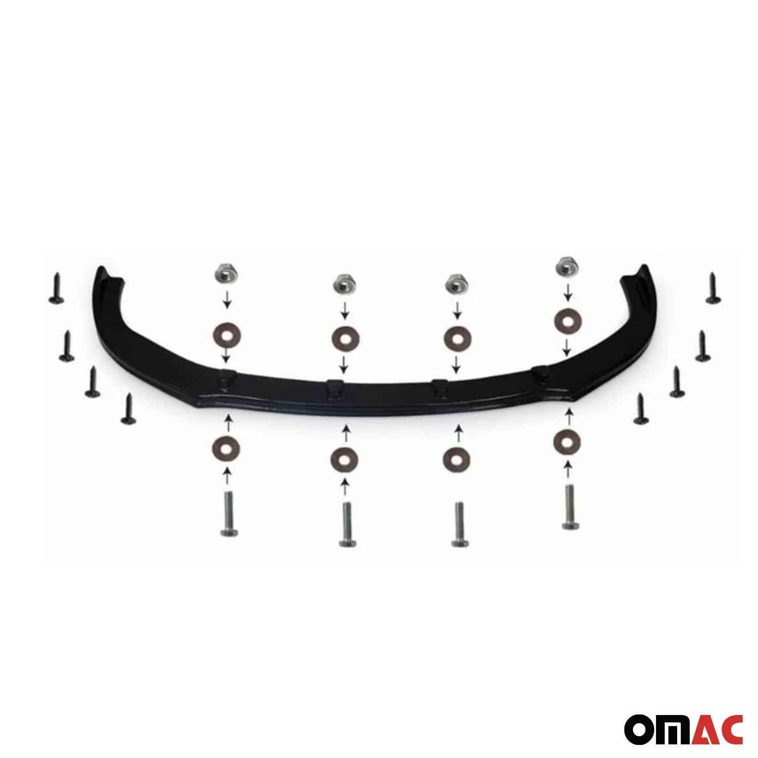 Frontspoiler Lippe Stoßstange Splitter für Nissan X-Trail 2014-2017 ABS Schwarz - Image 8