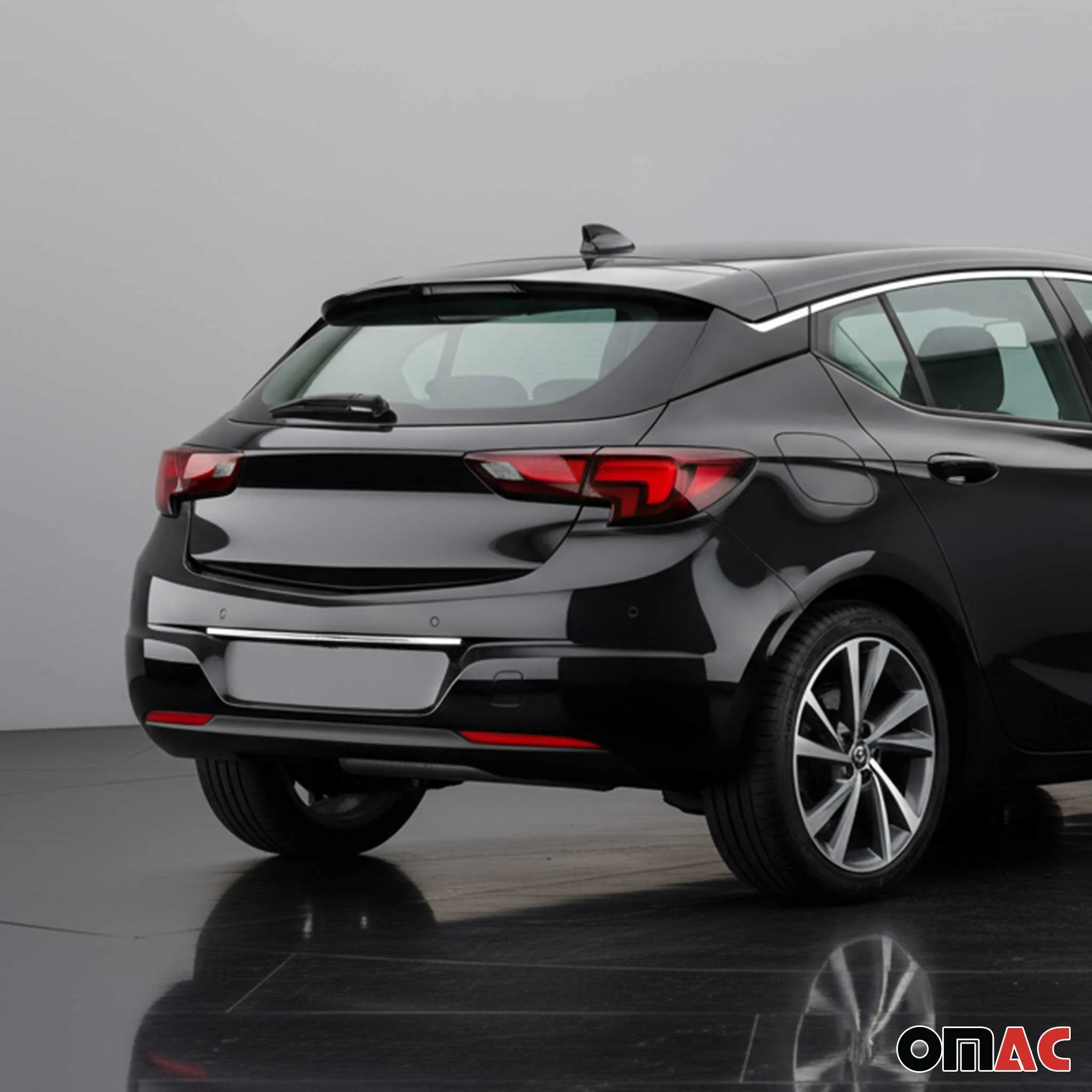 Heckleiste Stoßstangen Leiste für Opel Astra K 2015-2021 Untere Edelstahl Chrom - Image 2