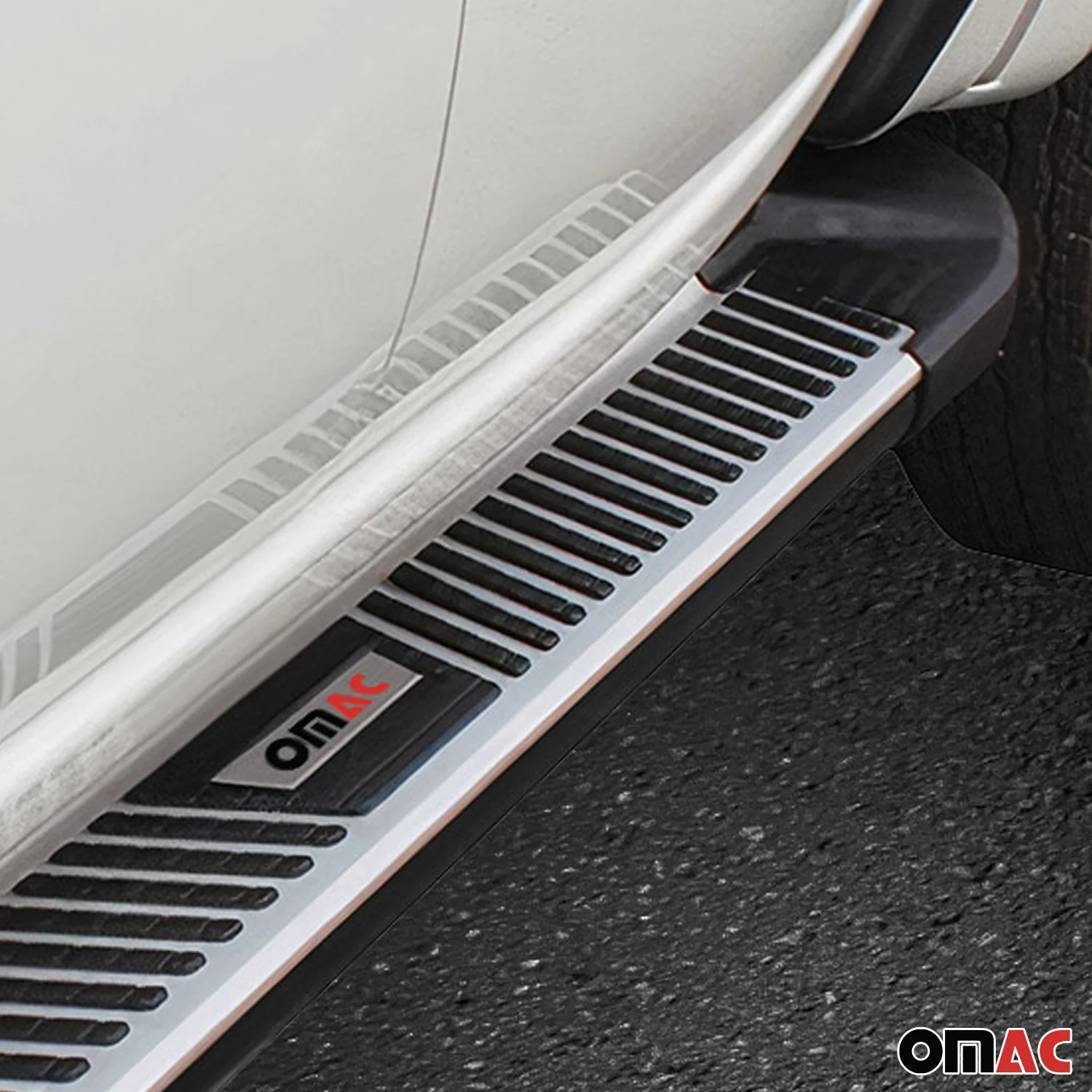 Trittbretter Seitenbretter Seitenschweller für Dacia Dokker 2012-21 Schwarz - Image 5