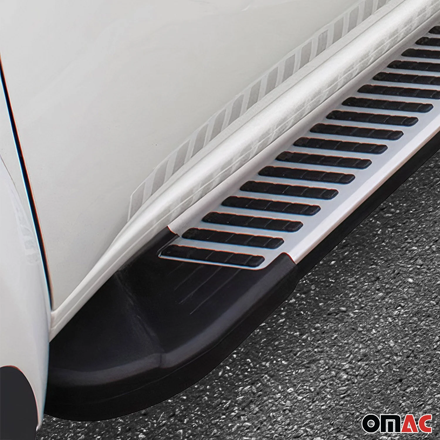 Trittbretter Seitenbretter Seitenschweller für VW Tiguan mk2 2016-2024 Schwarz - Image 11