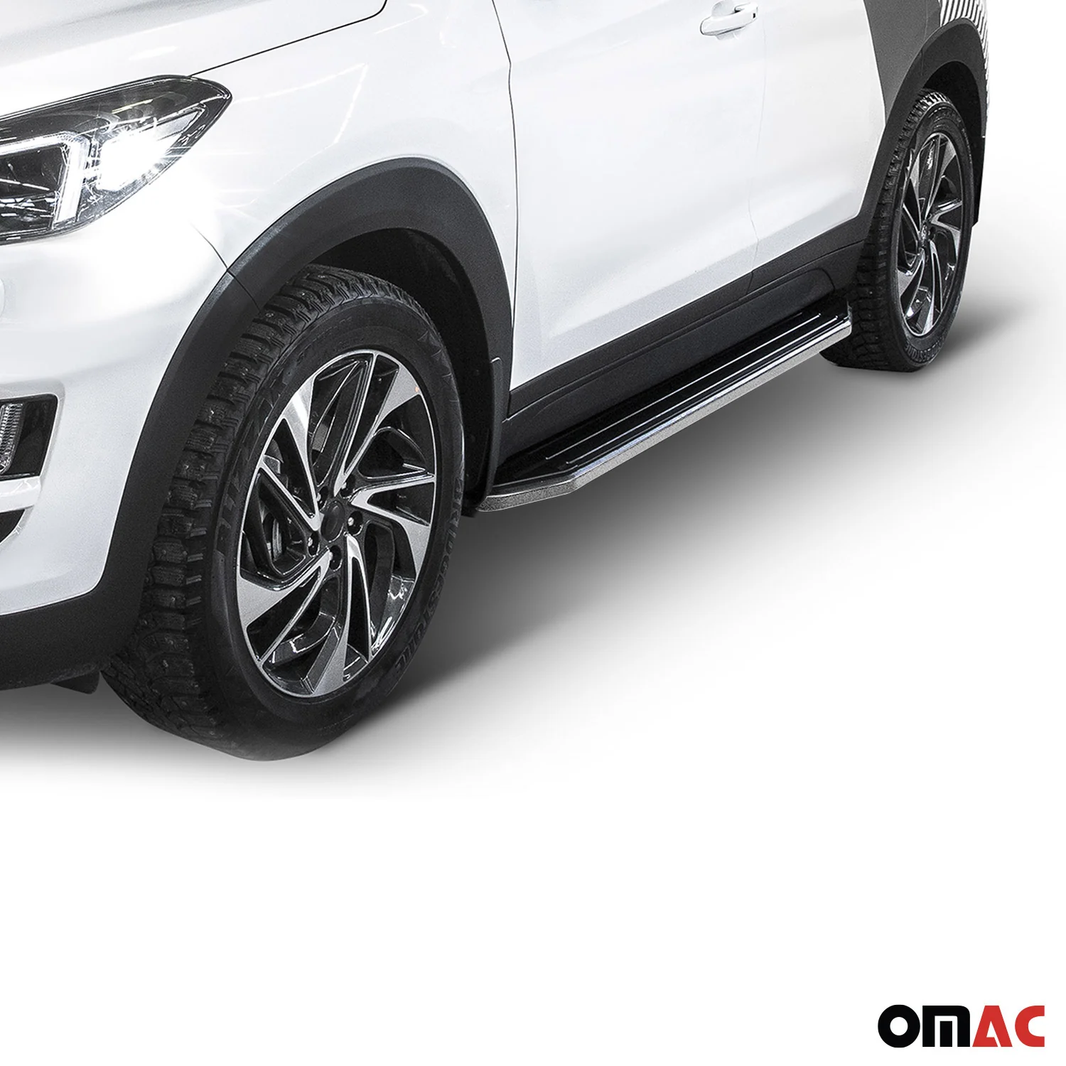Trittbretter Seitenschweller für Chevrolet Captiva 2011-2016 FL Aluminium 2tlg - Image 3