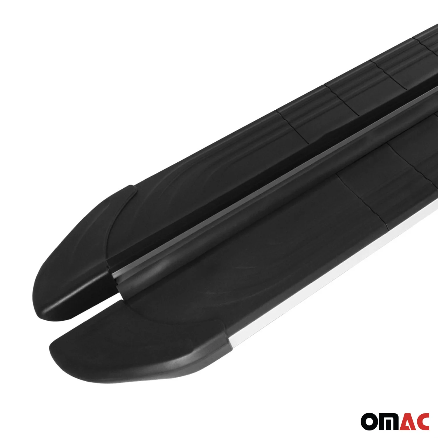 Trittbretter Seitenschweller für Citroen Nemo 2009-2020 Aluminium Schwarz Silber - Image 10