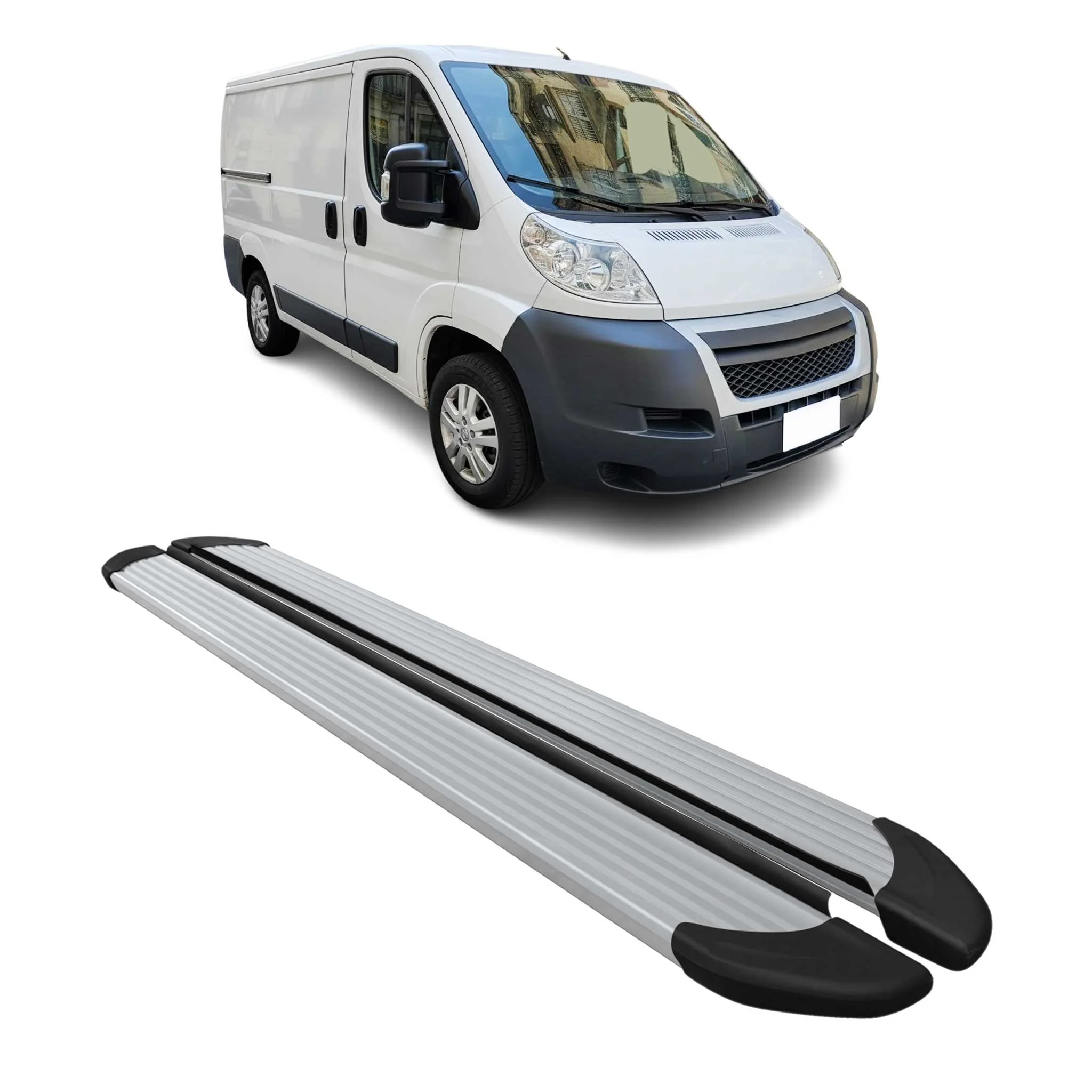 Schweller Trittbretter Schweller für Fiat Ducato 2006-2026 L1 Kurzer Alu