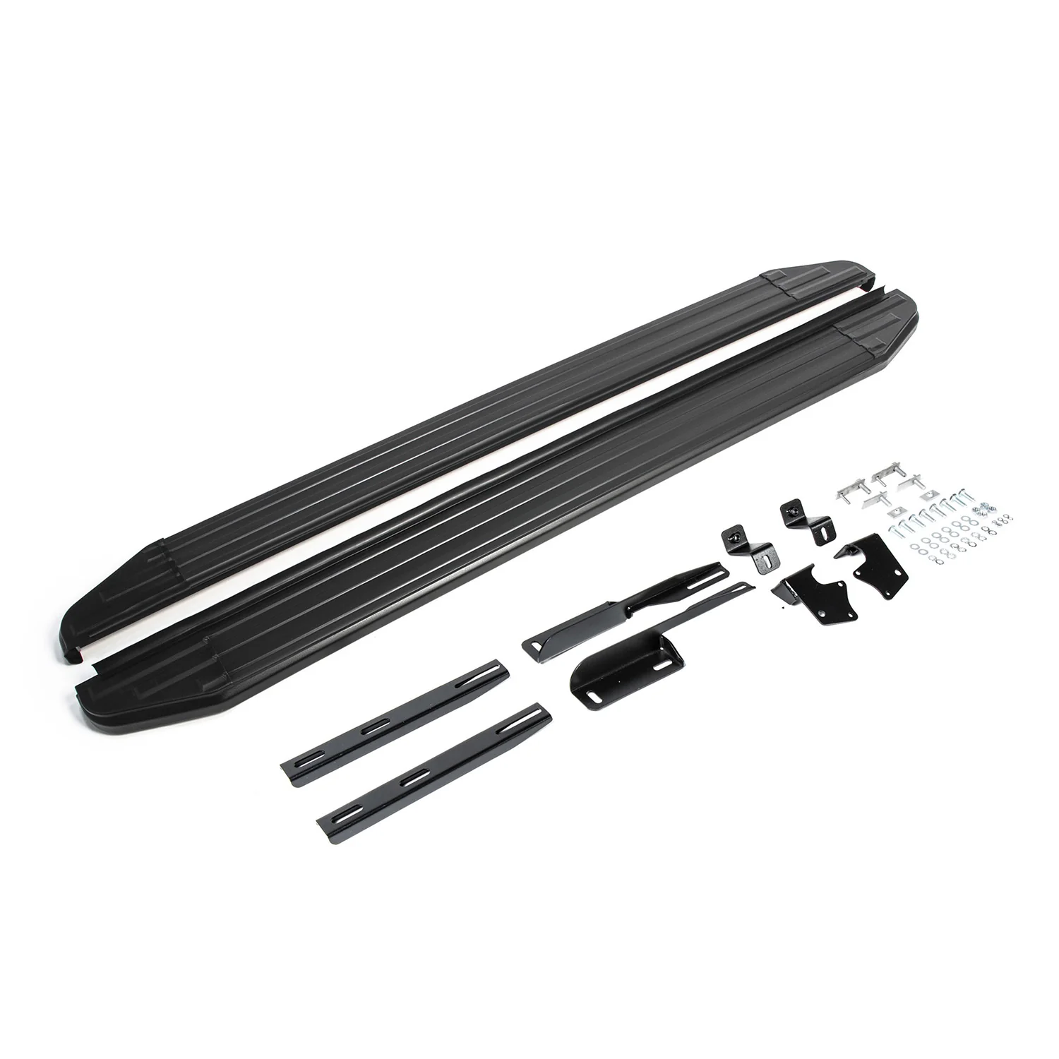 Trittbretter Seitenschweller für Ford Kuga I 2008-2012 Alu Schwarz ABE - Image 2