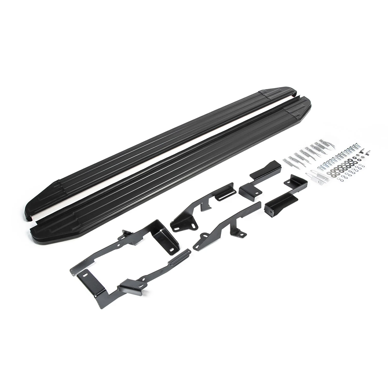 Trittbretter Seitenschweller für Ford Kuga II 2012-2019 Aluminium Schwarz ABE 2x - Image 2