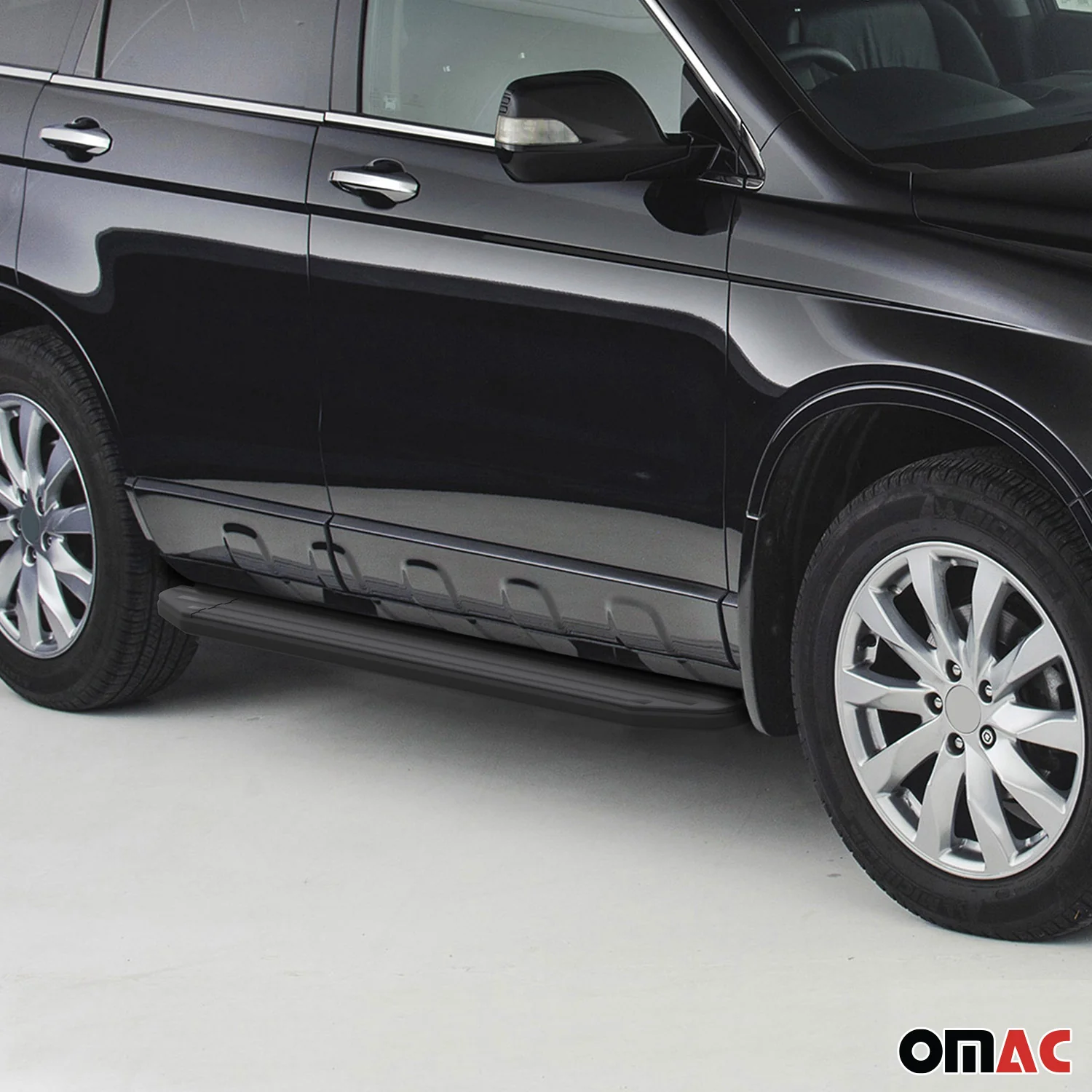 Trittbretter Seitenschweller für Honda CR-V 2007-2012 Alu Schwarz ABE - Image 3