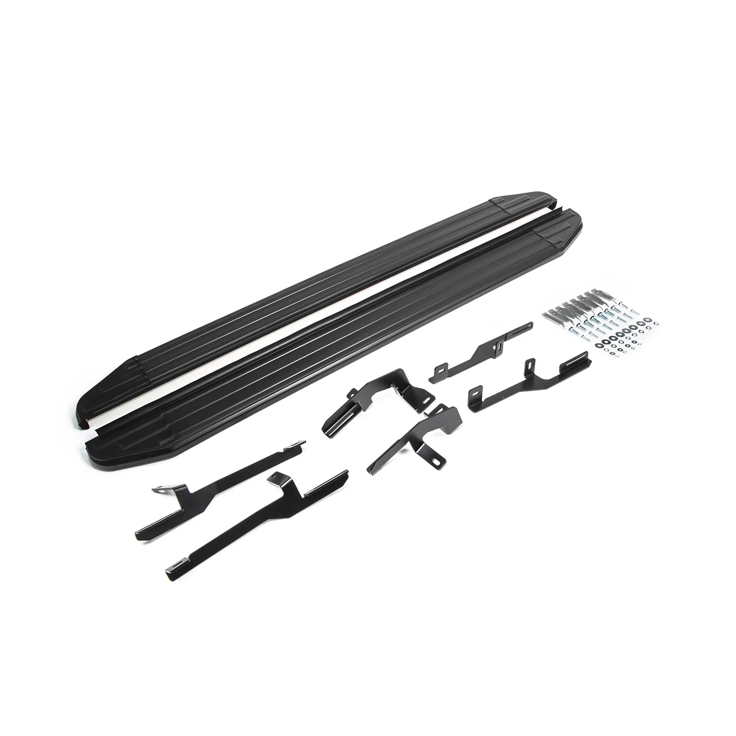 Trittbretter Seitenschweller für Hyundai Tucson 2015-2020 Alu Schwarz ABE - Image 2