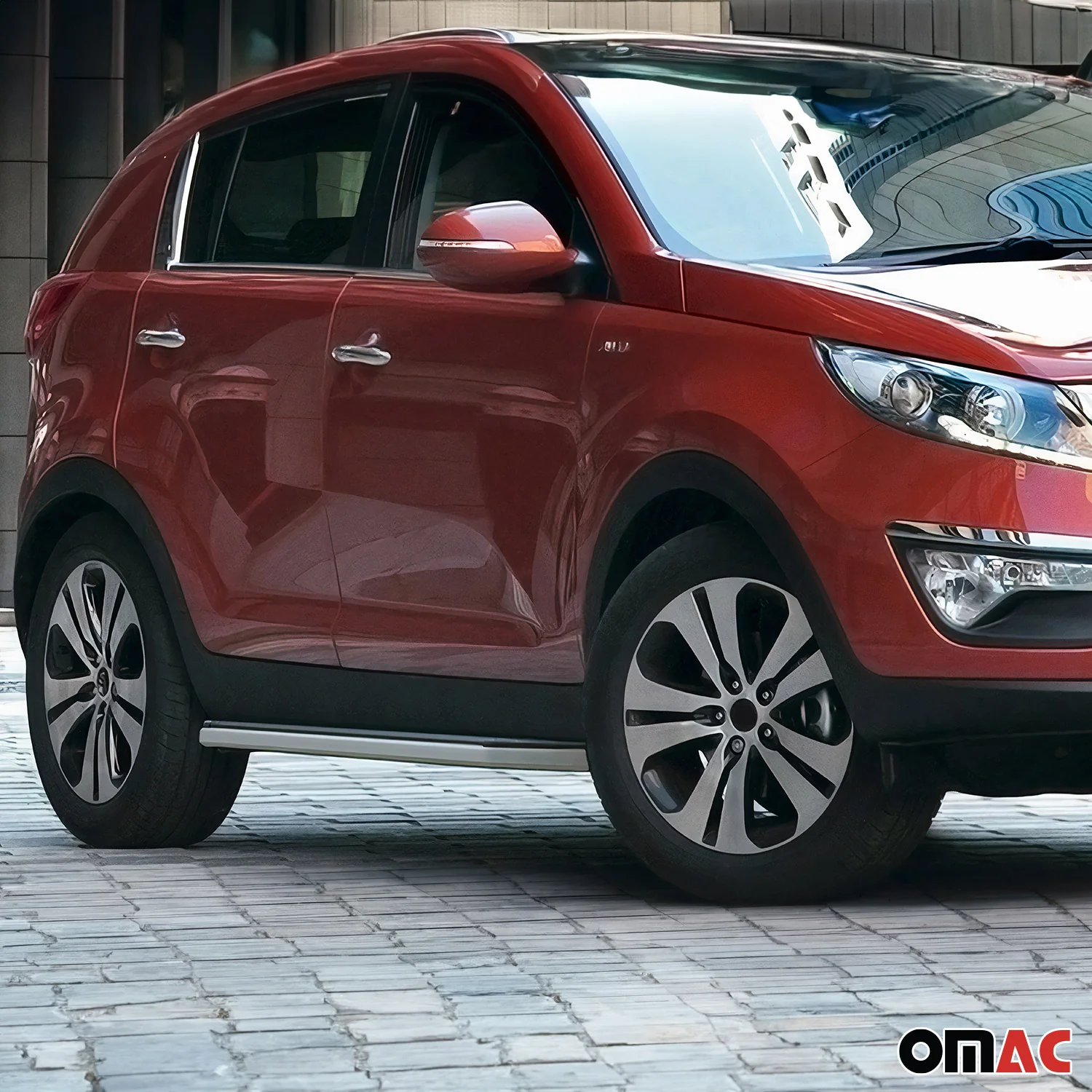 Trittbretter Seitenschweller für Kia Sportage 2010-2015 ABE Alu - Image 3